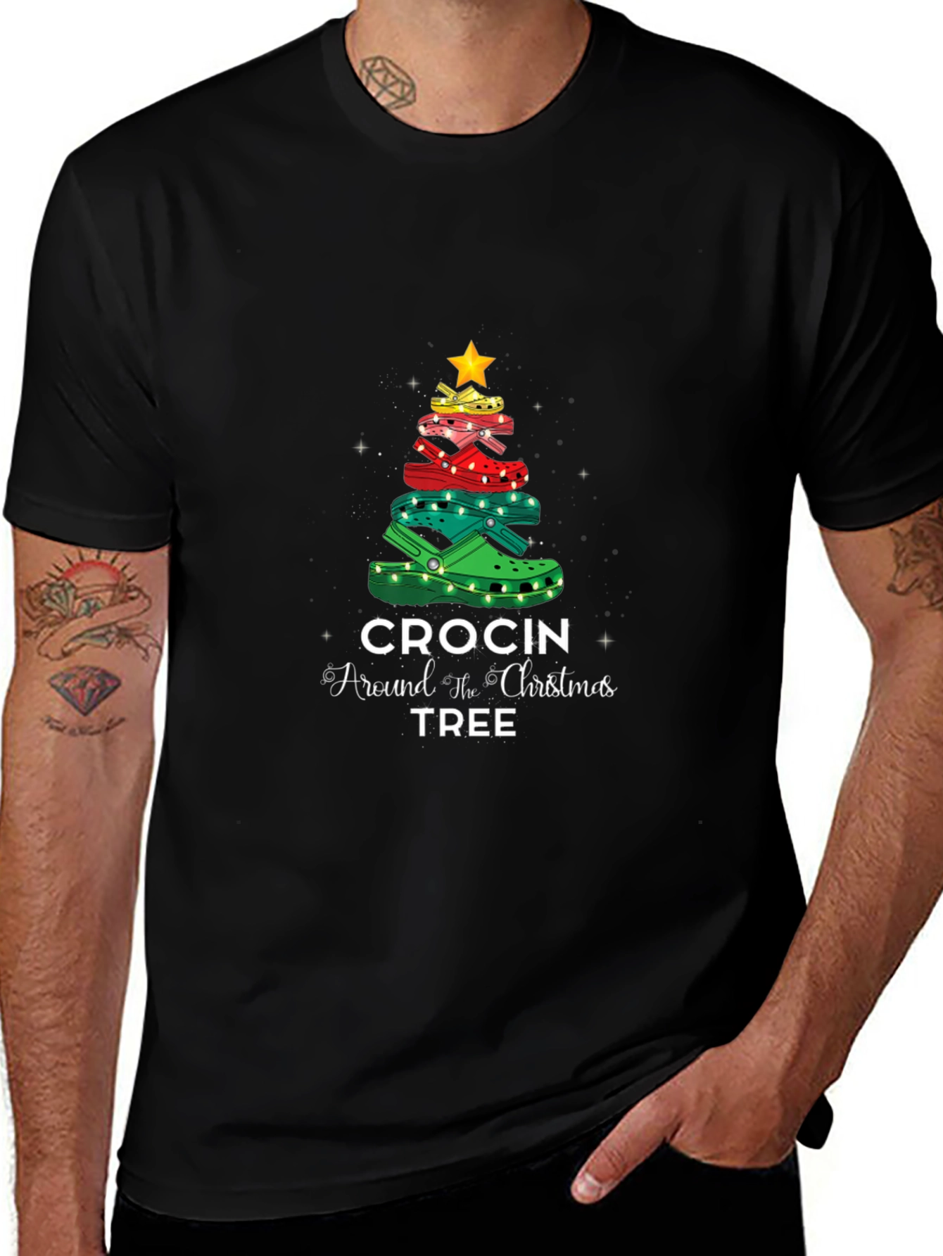 Crocin Around the Christmas Tree T-Shirt