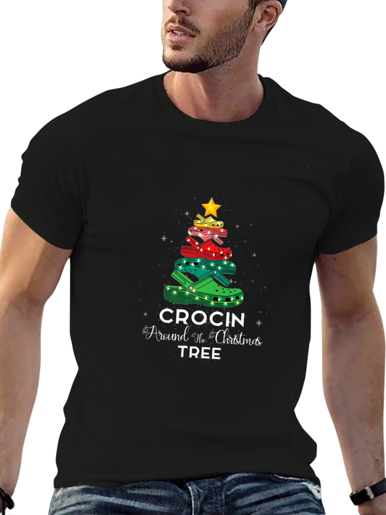 Crocin Around the Christmas Tree T-Shirt