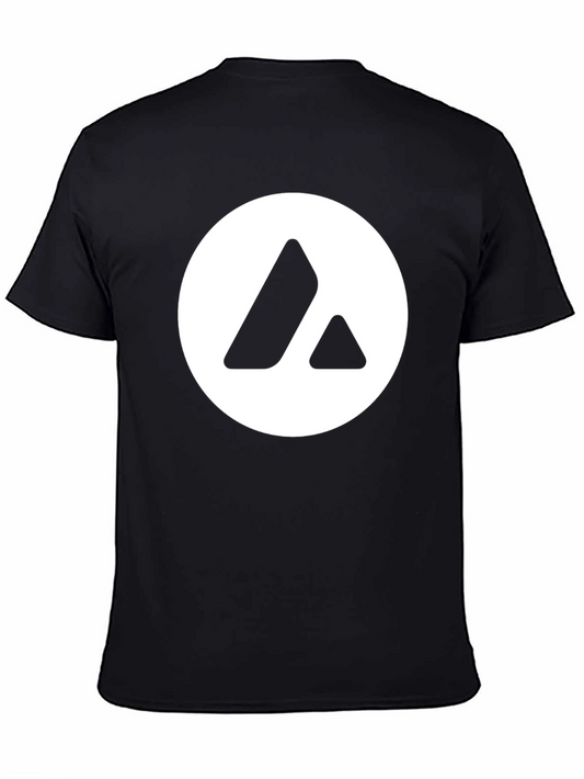 Avalanche Crypto T-Shirt - Black Casual Tee