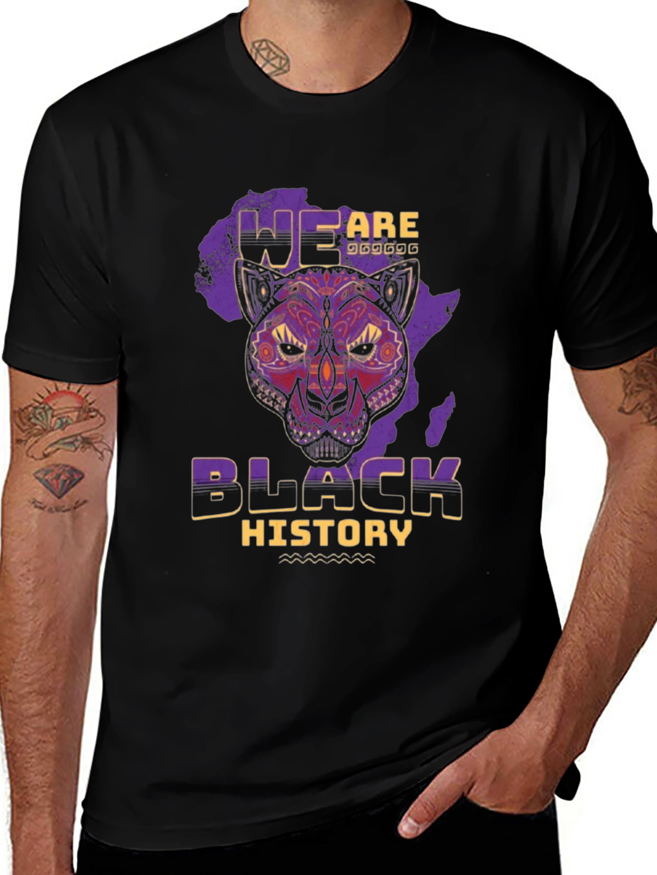 Black History Panther T-Shirt