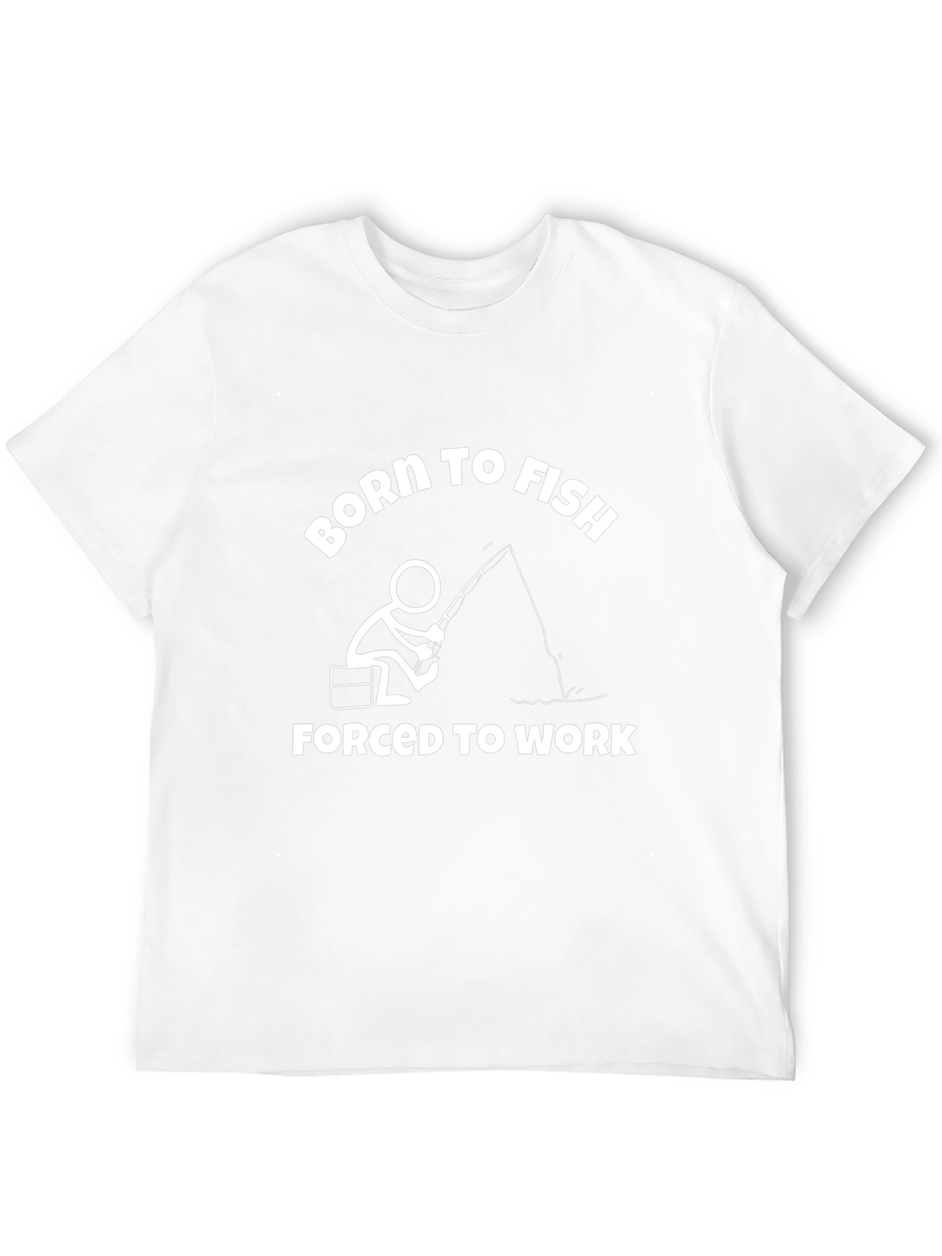 Born to Fish T-Shirt - Funny Fishing Tee