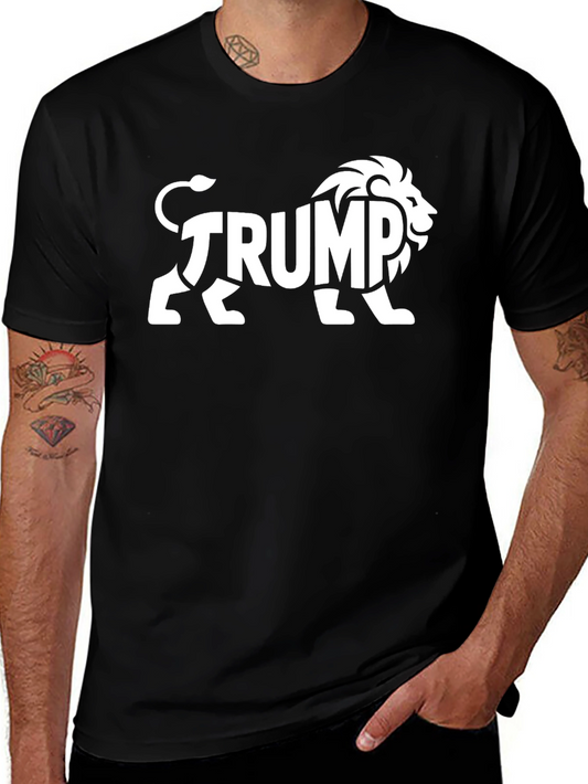 Trump Lion T-Shirt - Bold Political Statement Tee