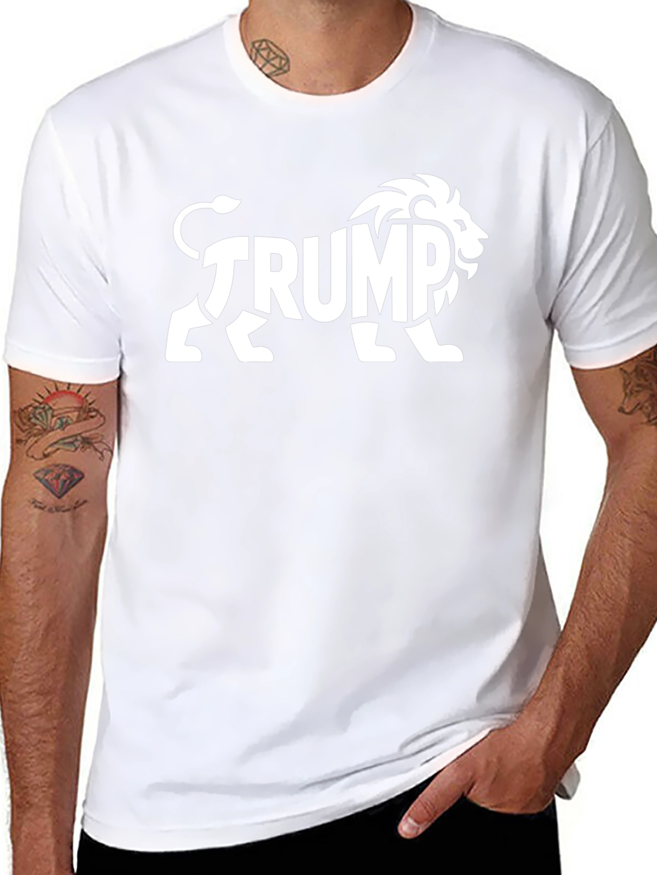 Trump Lion T-Shirt - Bold Political Statement Tee