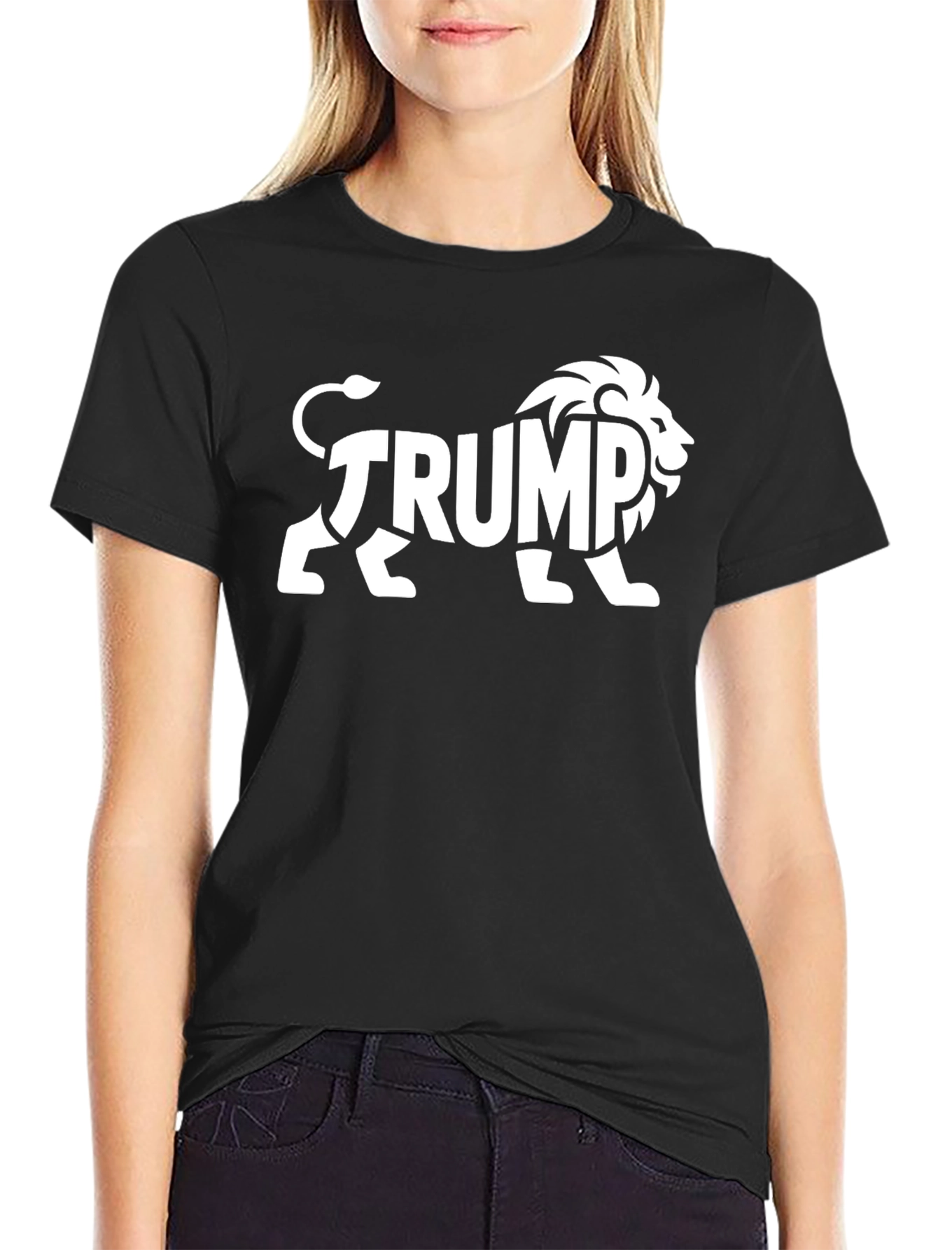 Trump Lion T-Shirt - Bold Political Statement Tee