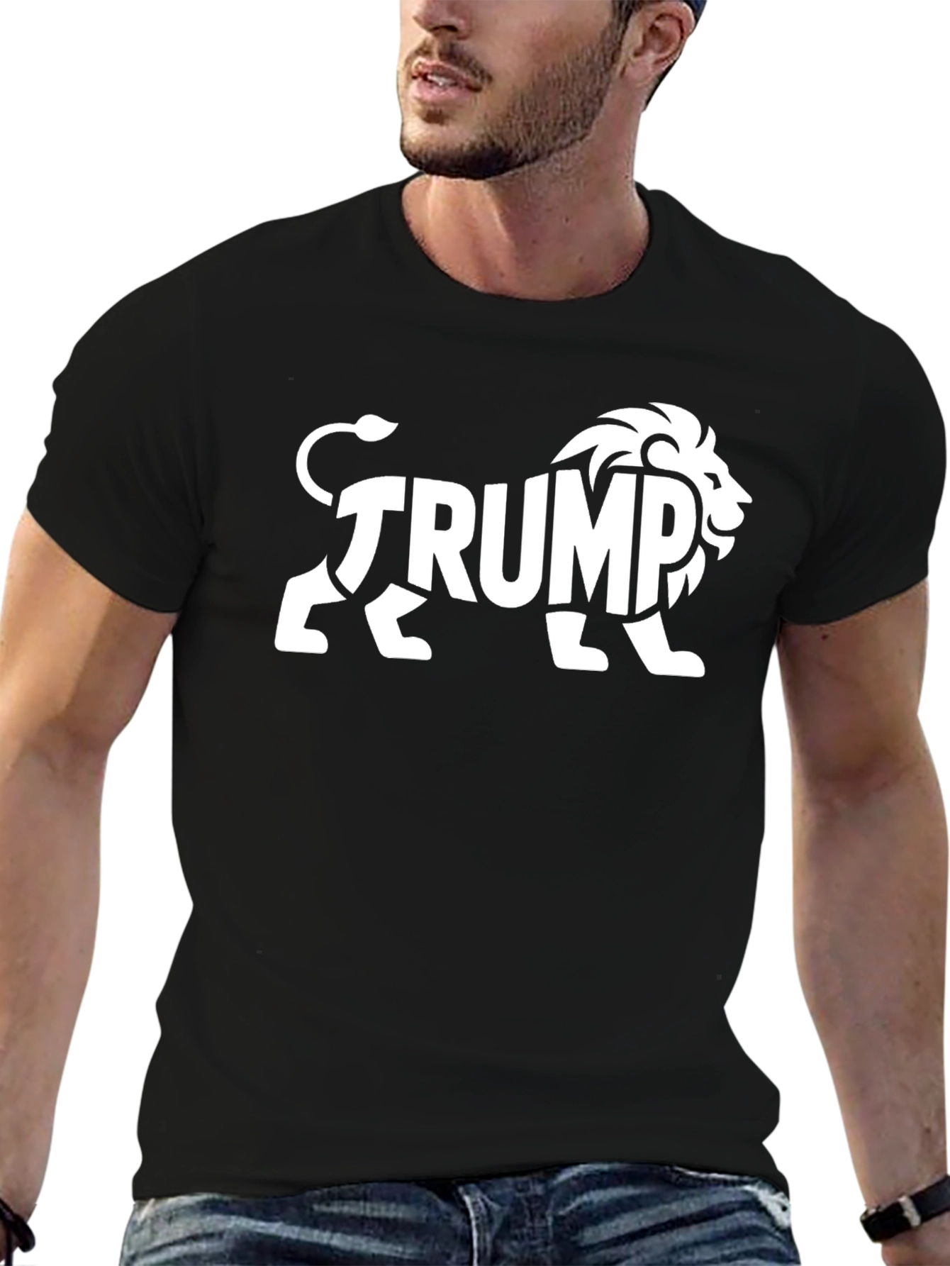 Trump Lion T-Shirt - Bold Political Statement Tee