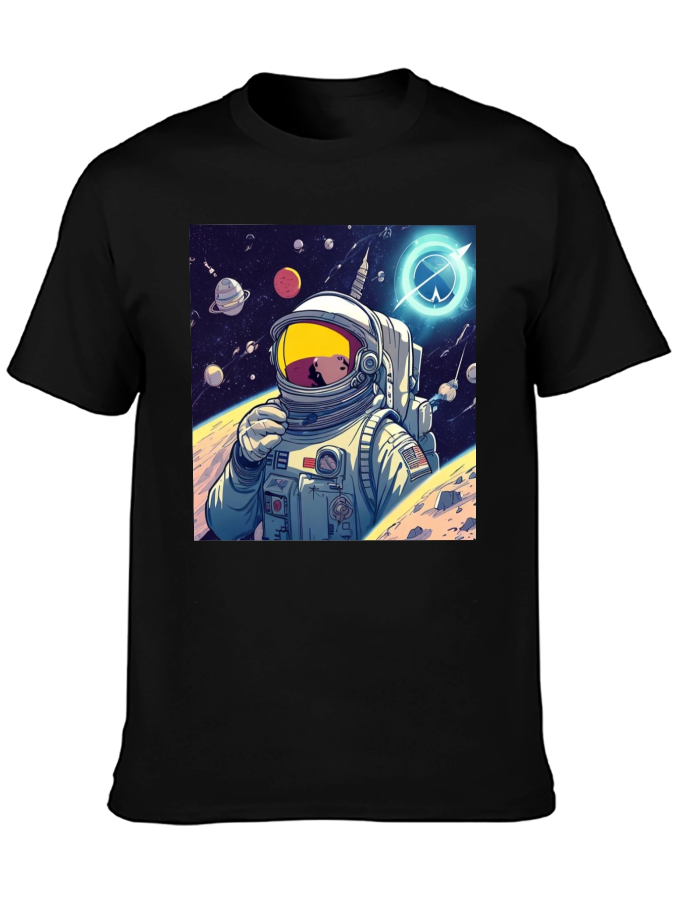 Astronaut Graphic Tee - Space Explorer T-Shirt