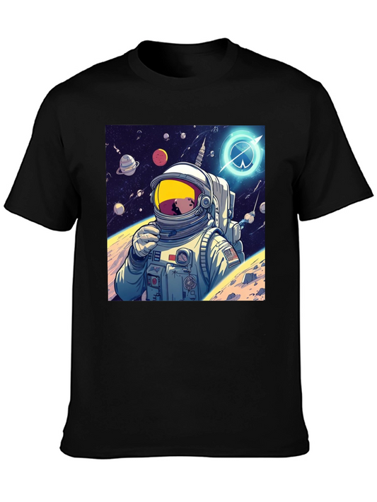 Astronaut Graphic Tee - Space Explorer T-Shirt