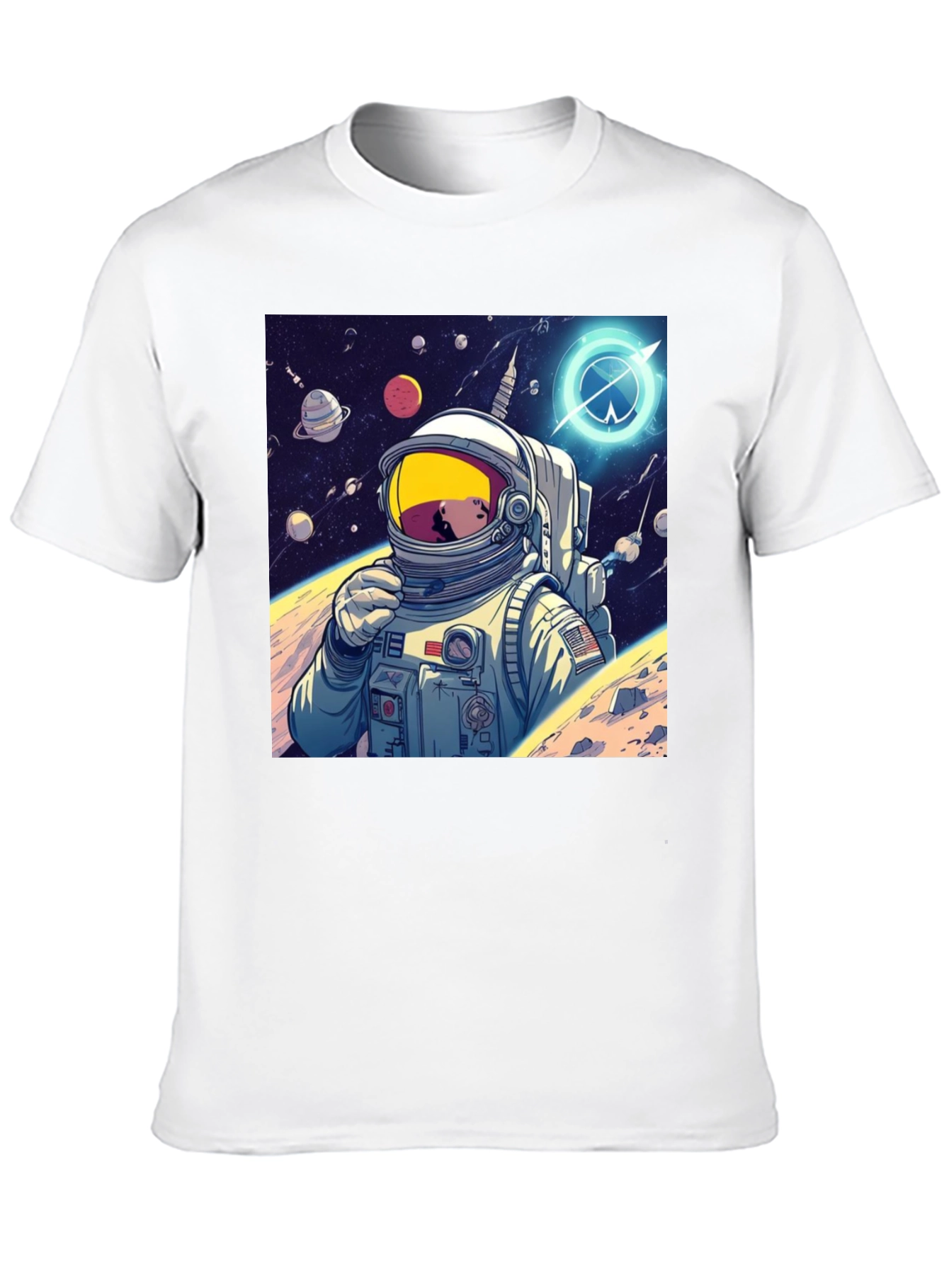 Astronaut Graphic Tee - Space Explorer T-Shirt