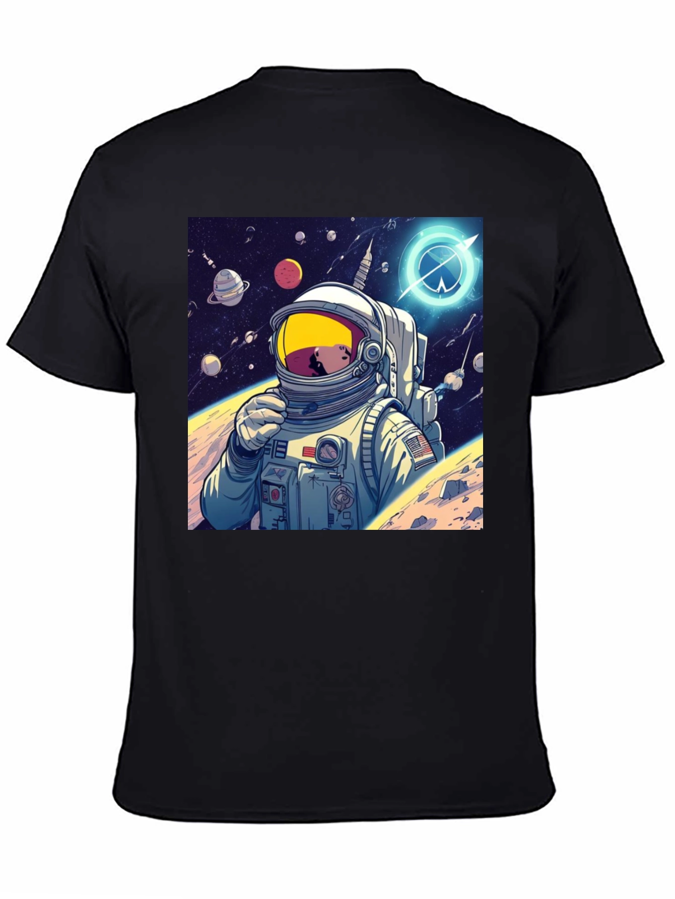 Astronaut Graphic Tee - Space Explorer T-Shirt