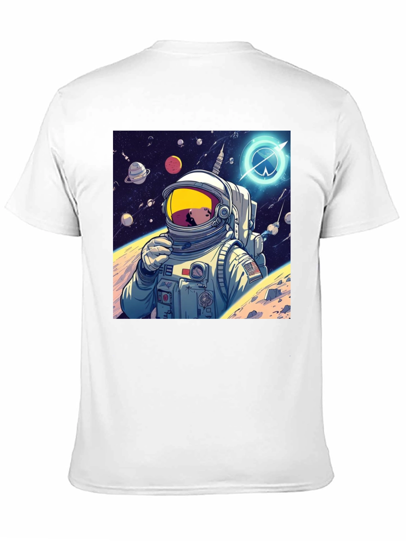 Astronaut Graphic Tee - Space Explorer T-Shirt