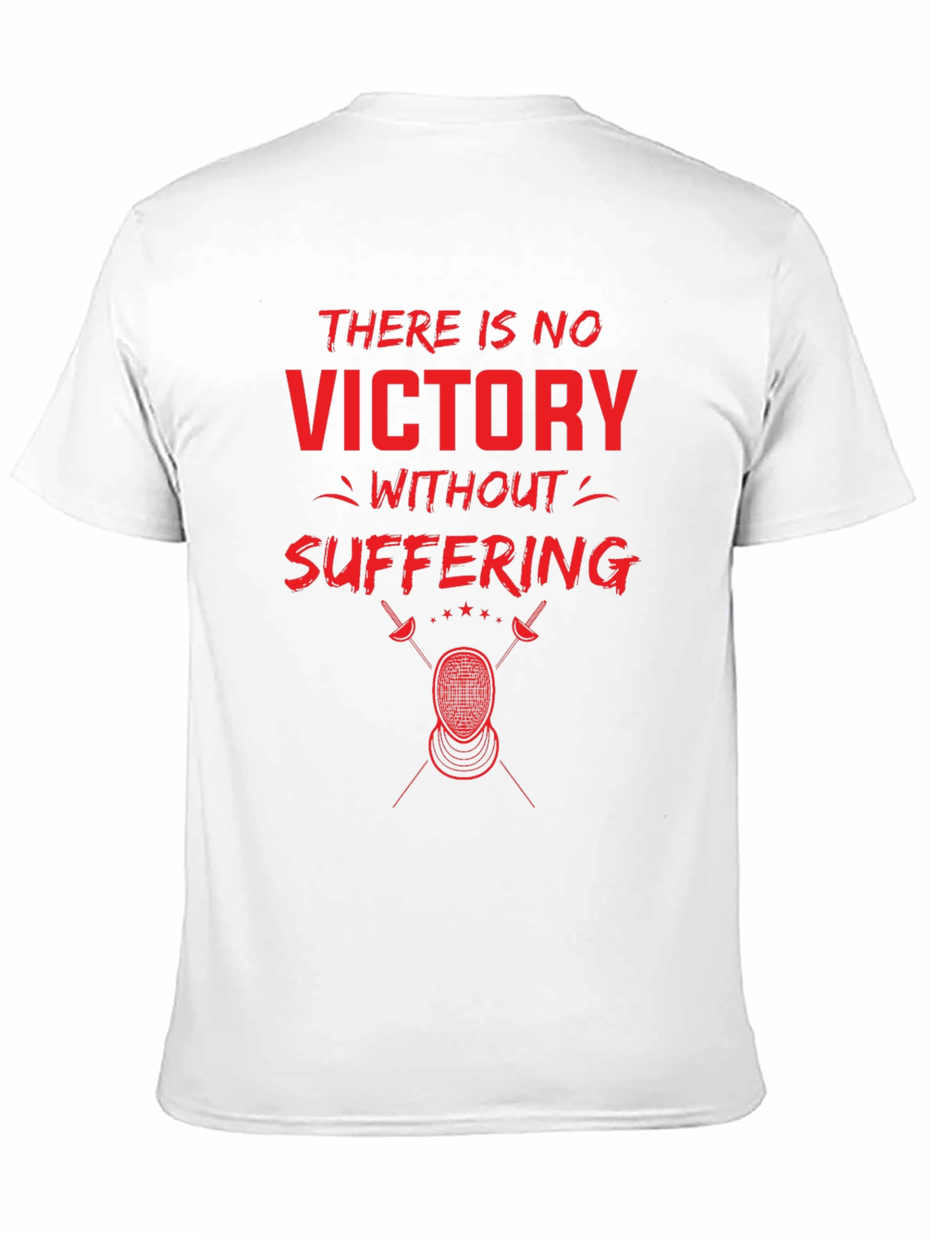 Victory Through Suffering Fencing T-Shirt