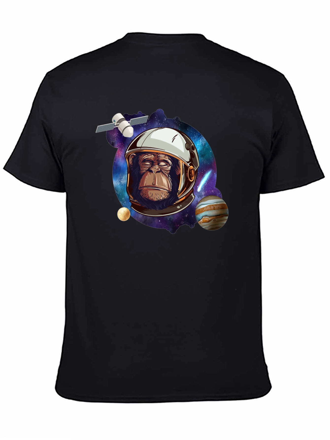 Space Monkey T-Shirt - Astronaut Chimp Graphic Tee