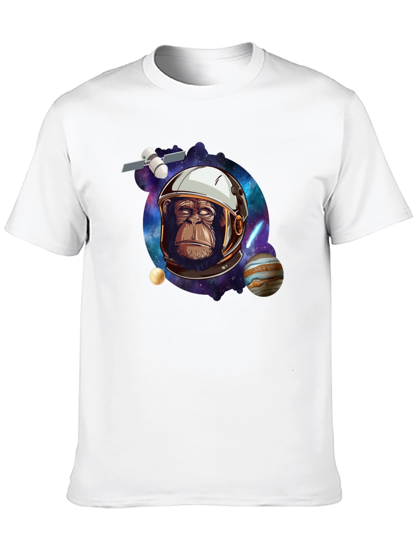 Space Monkey T-Shirt - Astronaut Chimp Graphic Tee