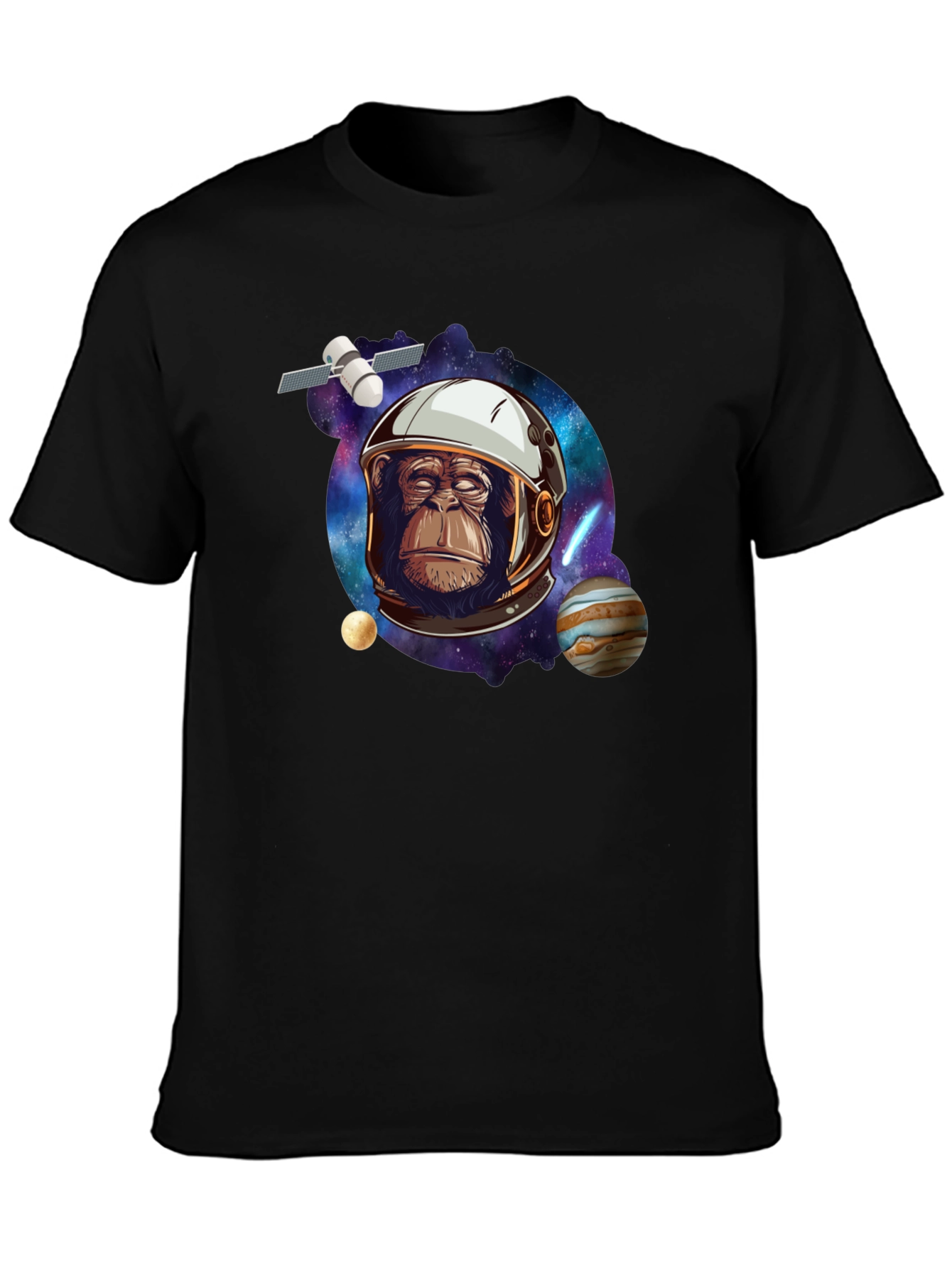 Space Monkey T-Shirt - Astronaut Chimp Graphic Tee