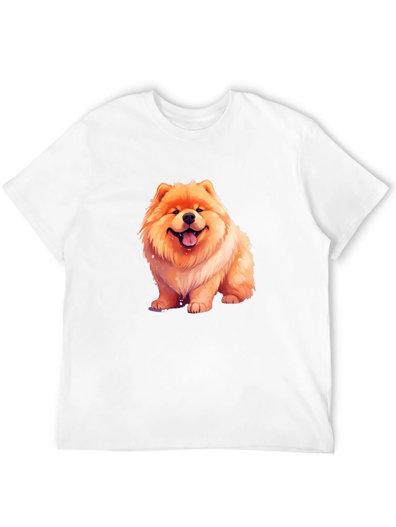 Cute Chow Chow Dog Graphic T-Shirt