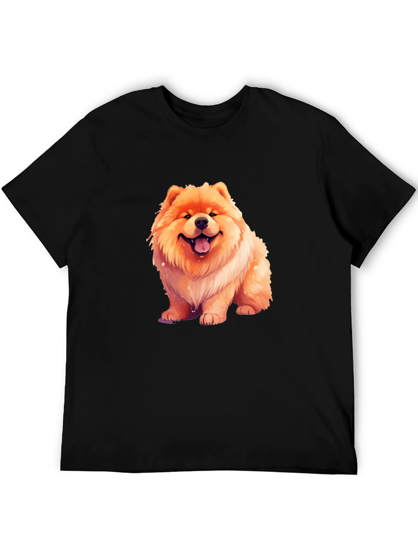 Cute Chow Chow Dog Graphic T-Shirt