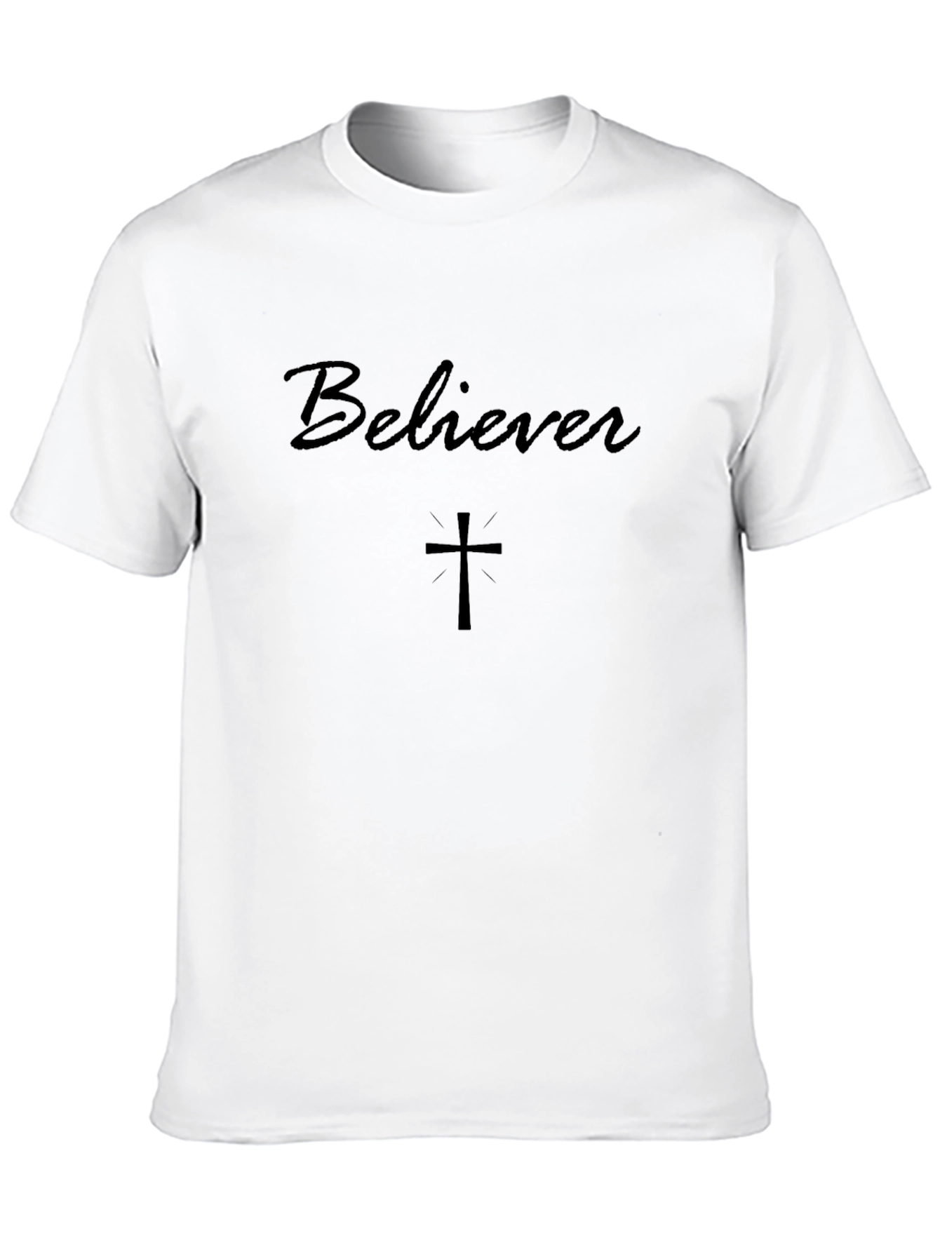 Believer Graphic Tee - Christian Faith T-Shirt