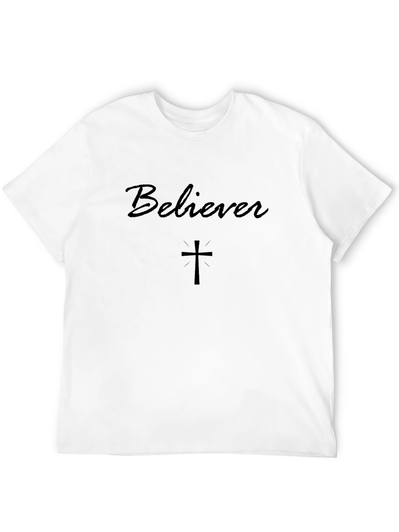 Believer Graphic Tee - Christian Faith T-Shirt