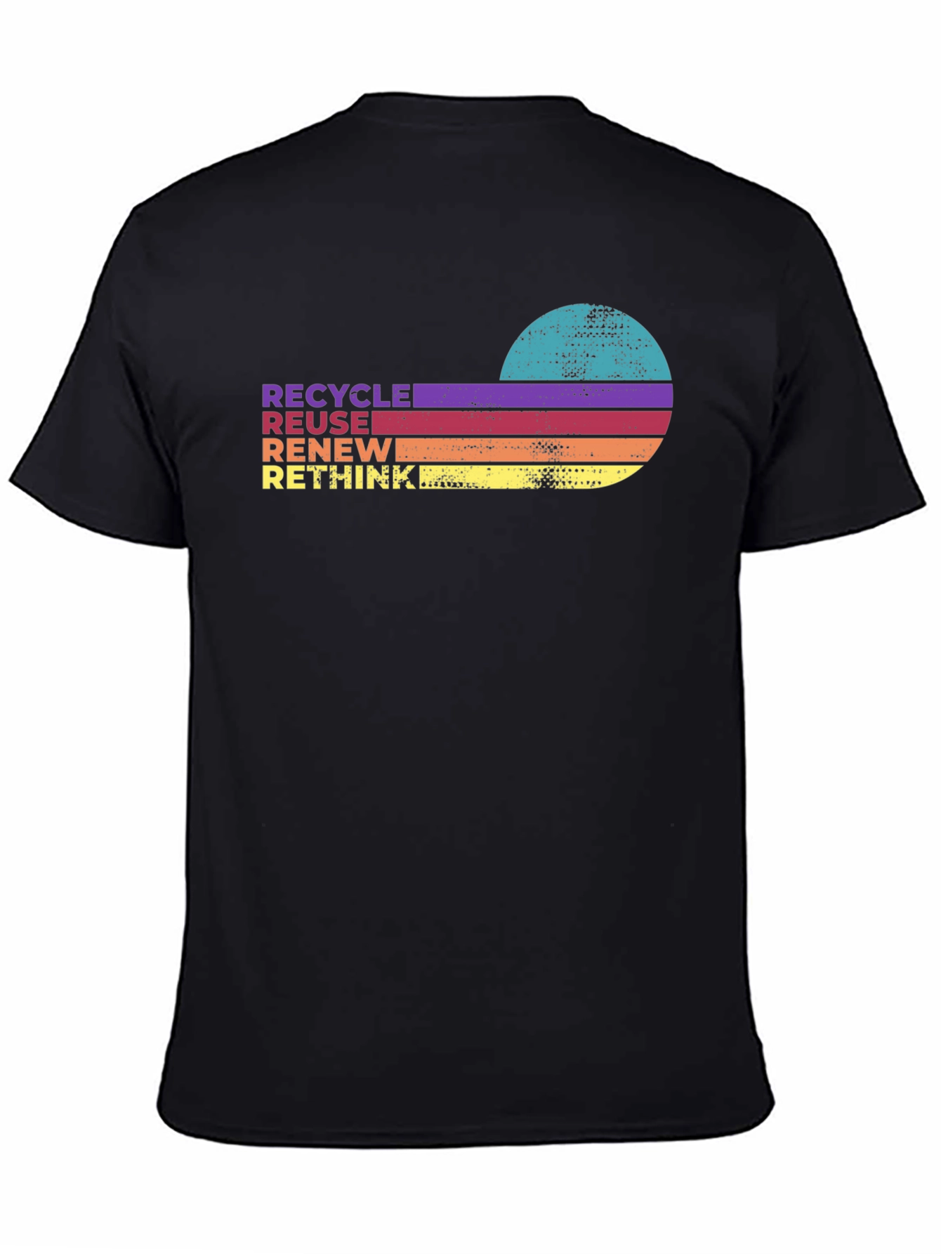 Recycle Reuse Renew Rethink Retro T-Shirt