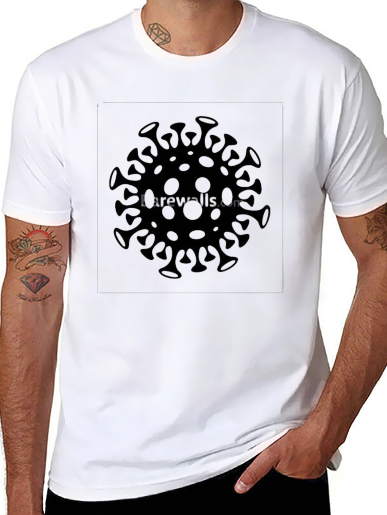Corona Graphic Black Tee