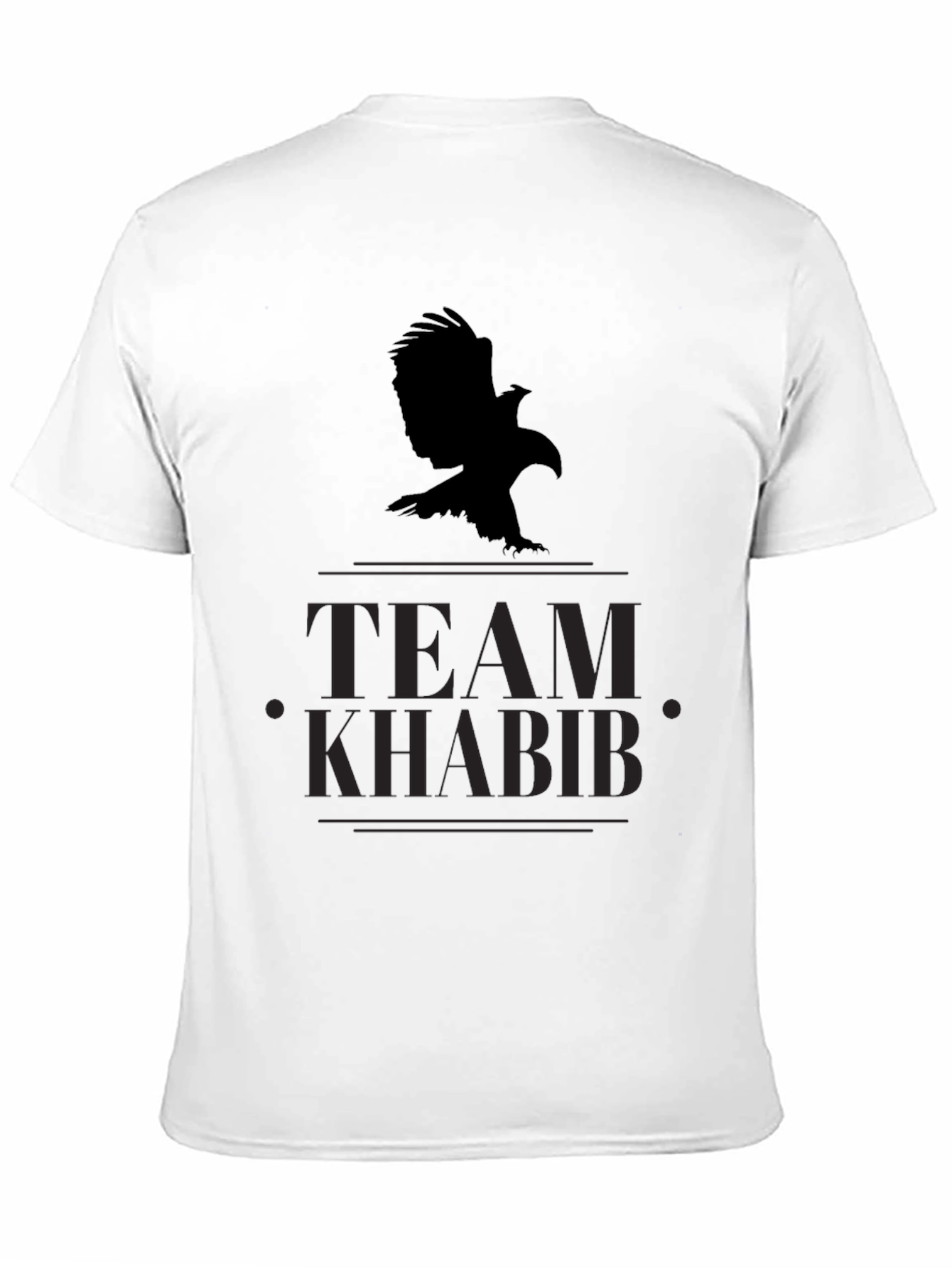 Team Khabib Eagle Black T-Shirt