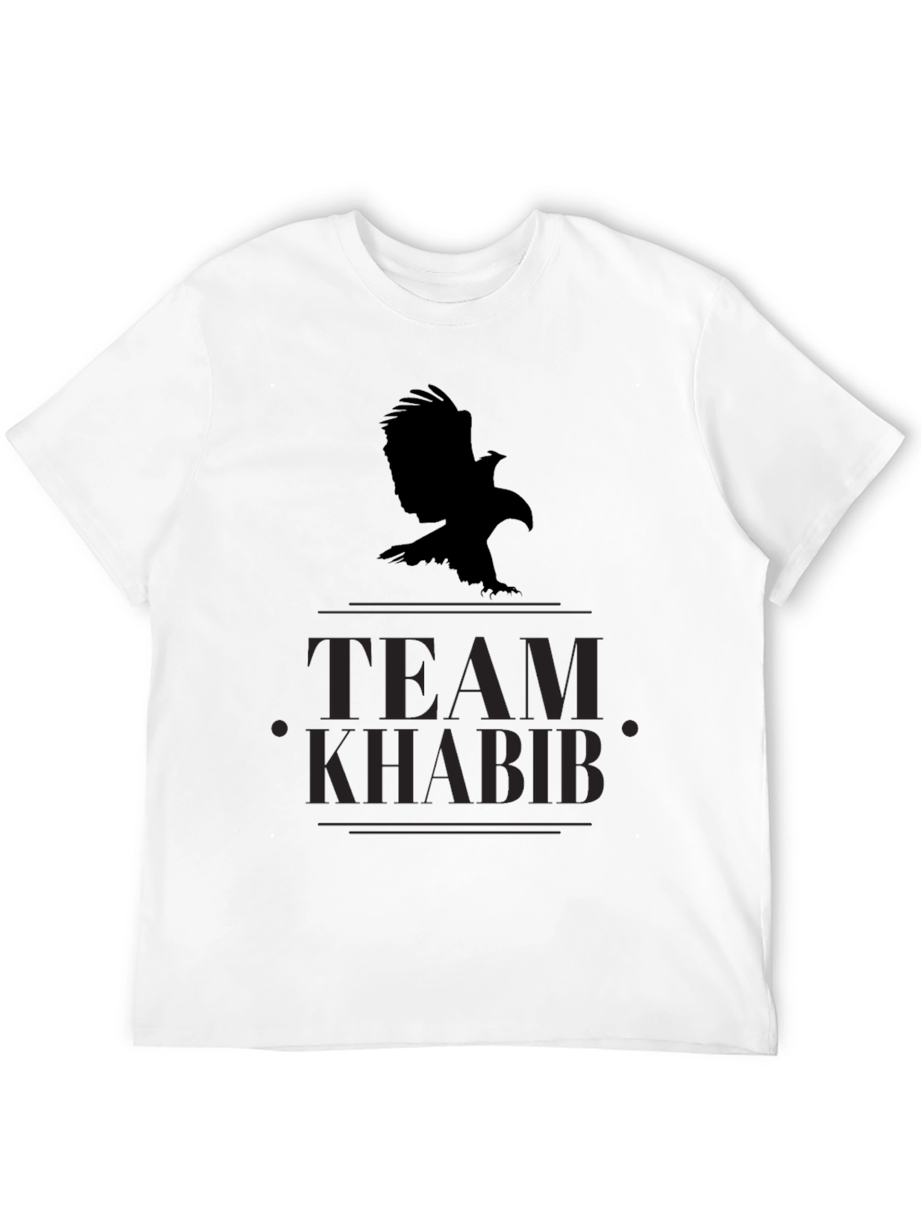 Team Khabib Eagle Black T-Shirt