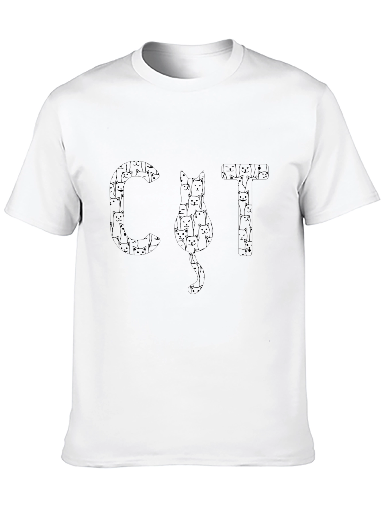 Cat Lover T-Shirt - Feline Word Art