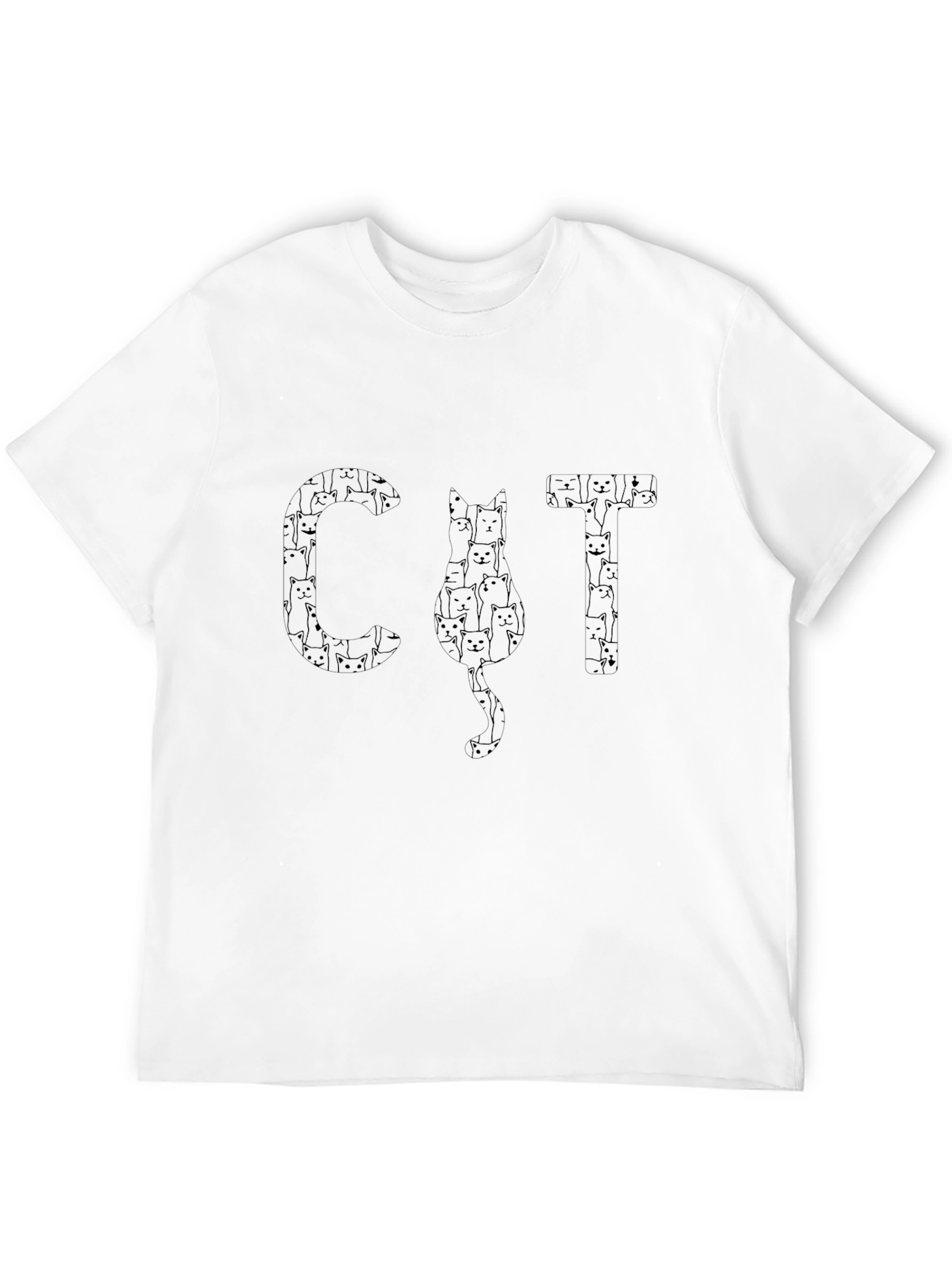 Cat Lover T-Shirt - Feline Word Art
