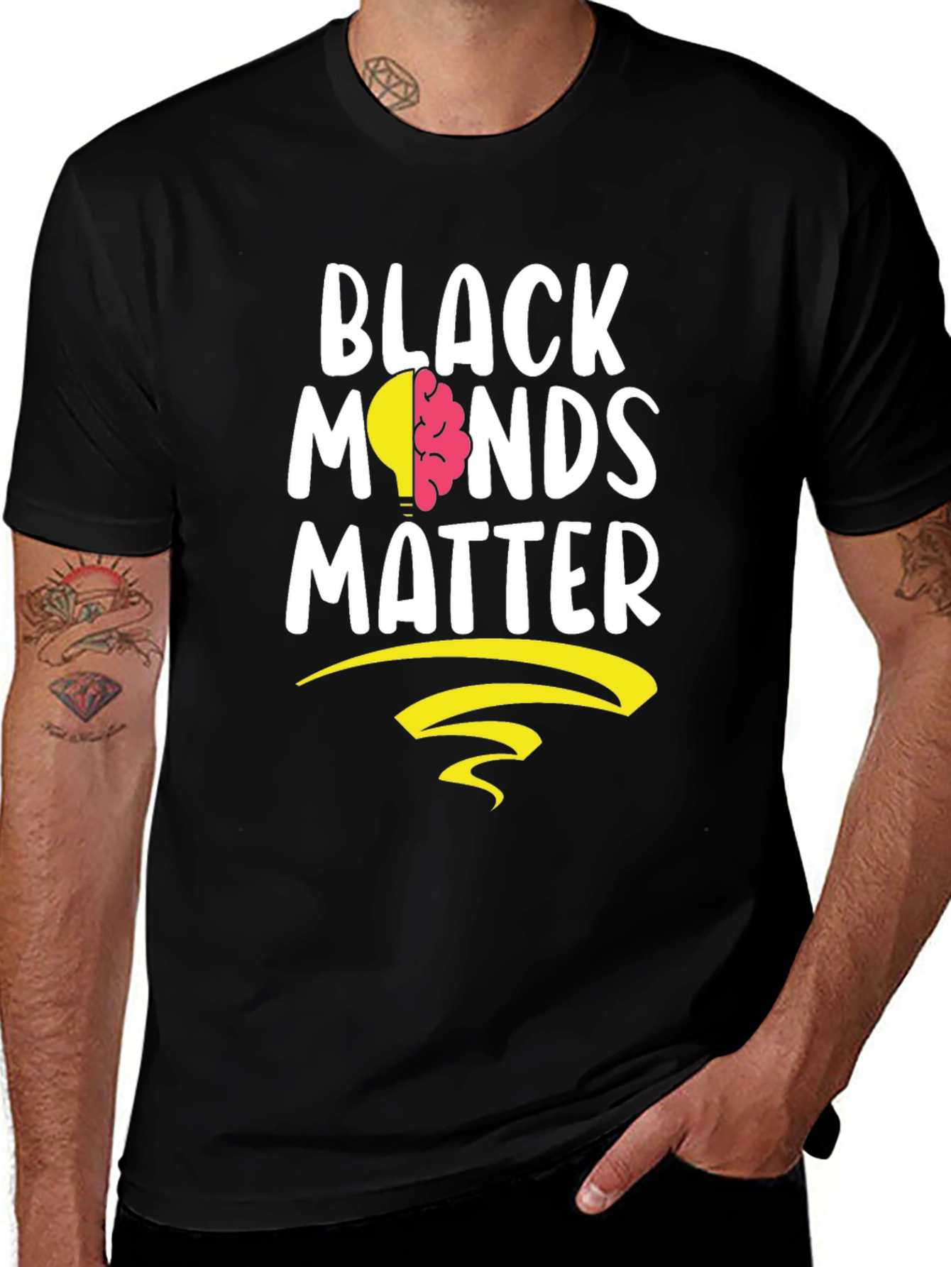 Black Minds Matter T-Shirt - Unisex Design