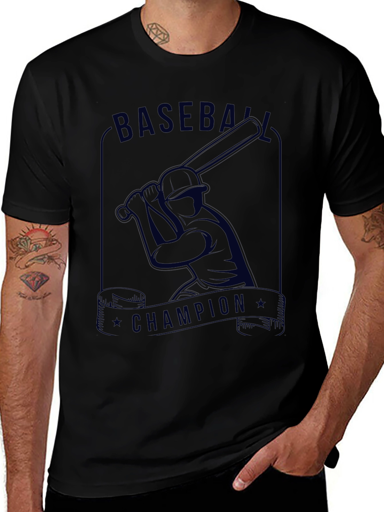 Baseball Champion Graphic Tee - Stylish Fan Apparel