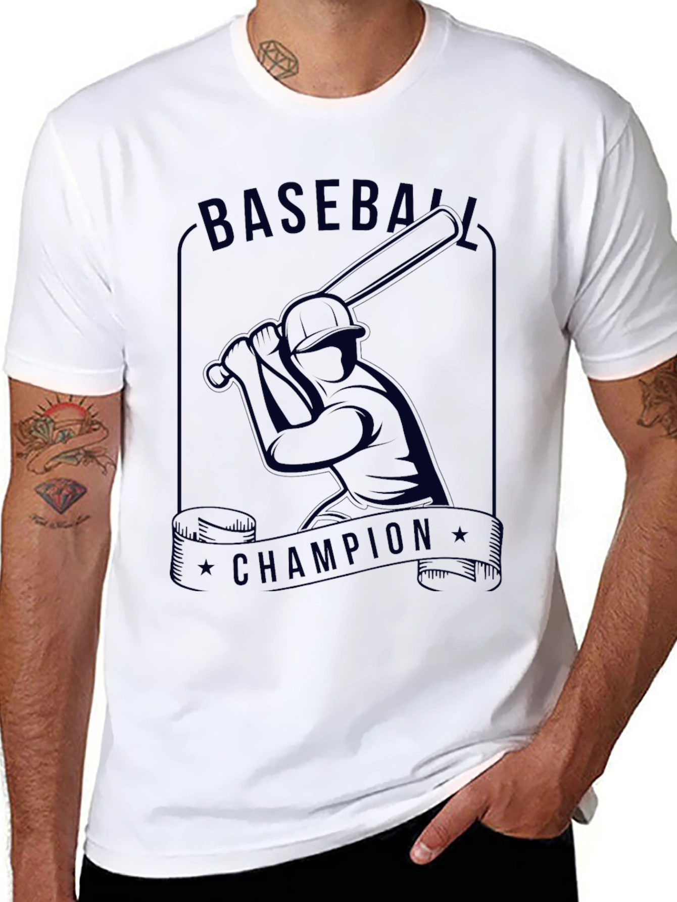 Baseball Champion Graphic Tee - Stylish Fan Apparel
