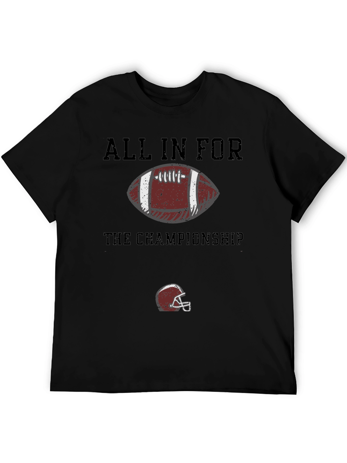 All In For The Championship Football T-Shirt