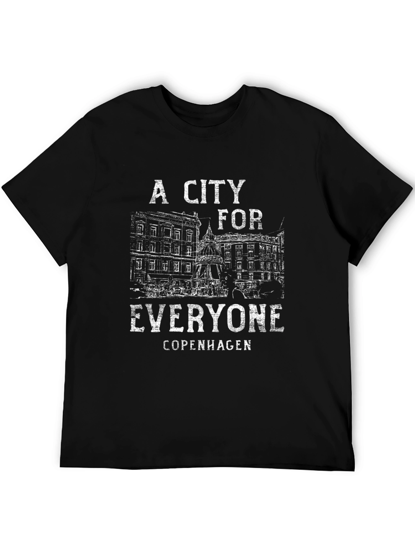 Copenhagen T-Shirt: A City for Everyone Graphic Tee