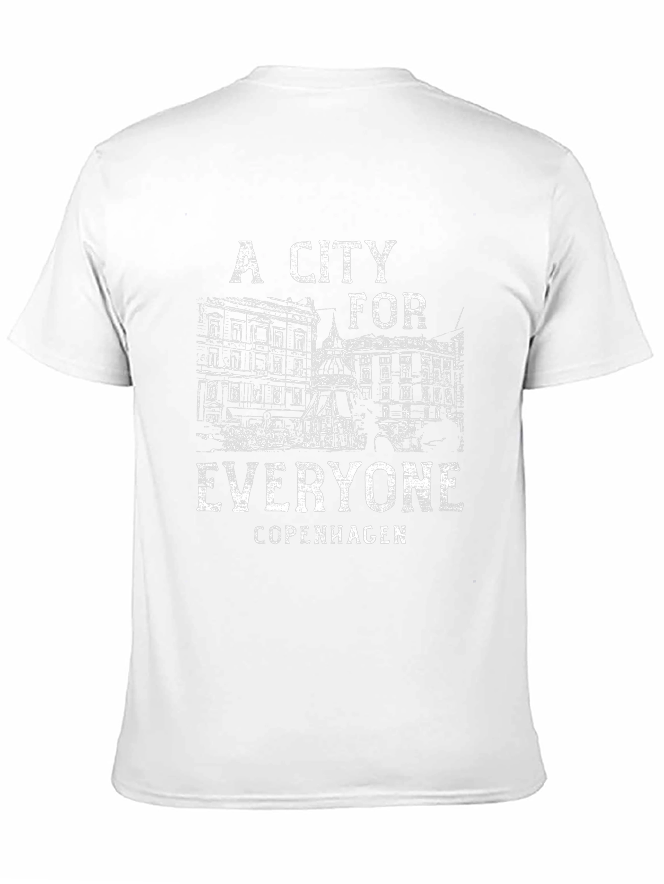 Copenhagen T-Shirt: A City for Everyone Graphic Tee