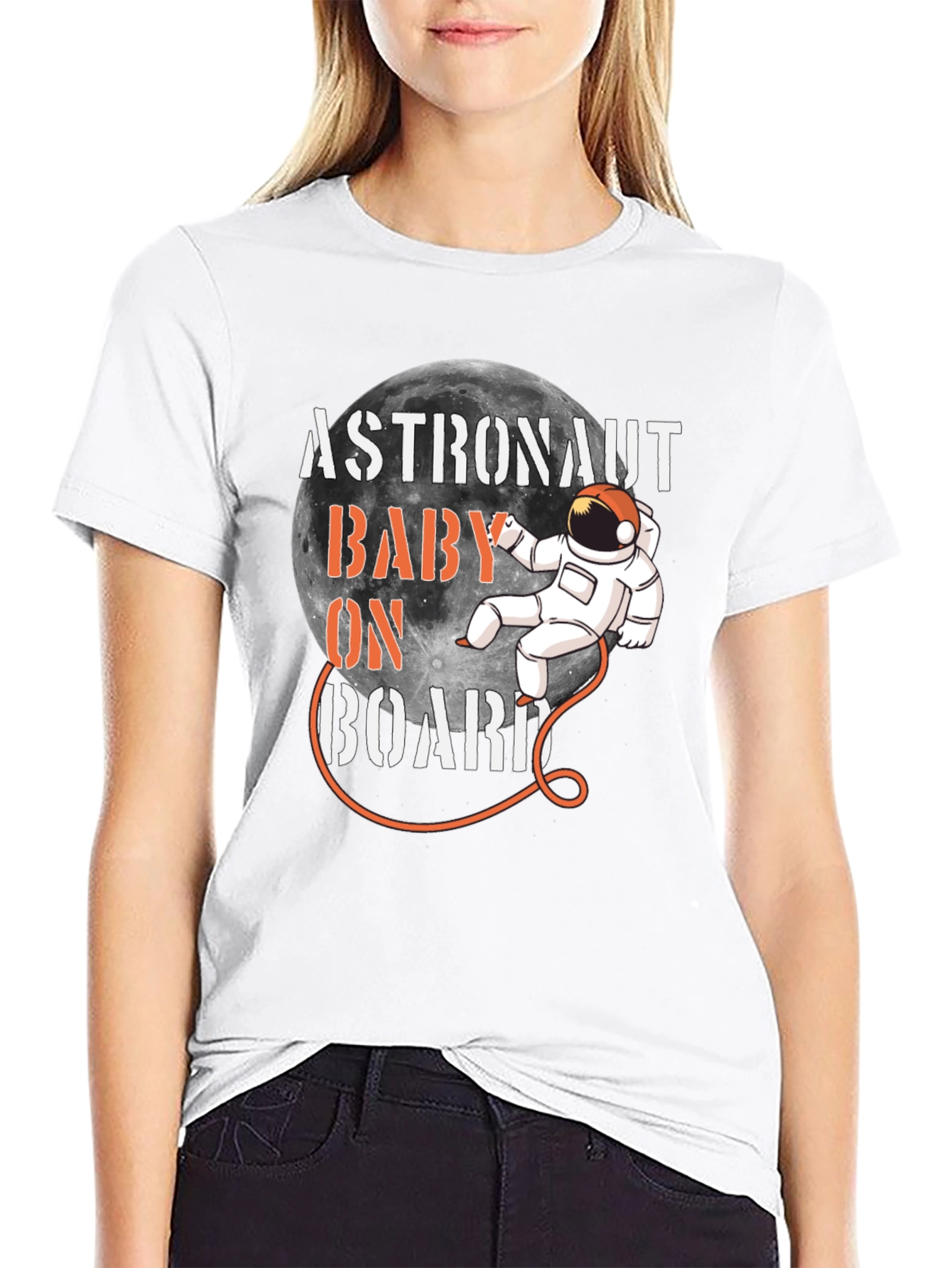 Astronaut Baby On Board Graphic Tee
