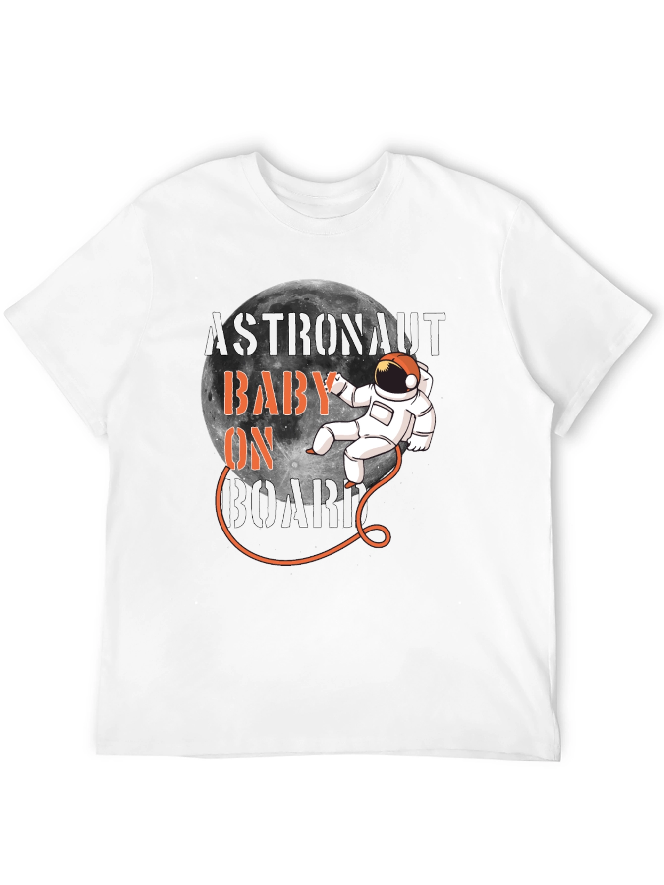 Astronaut Baby On Board Graphic Tee