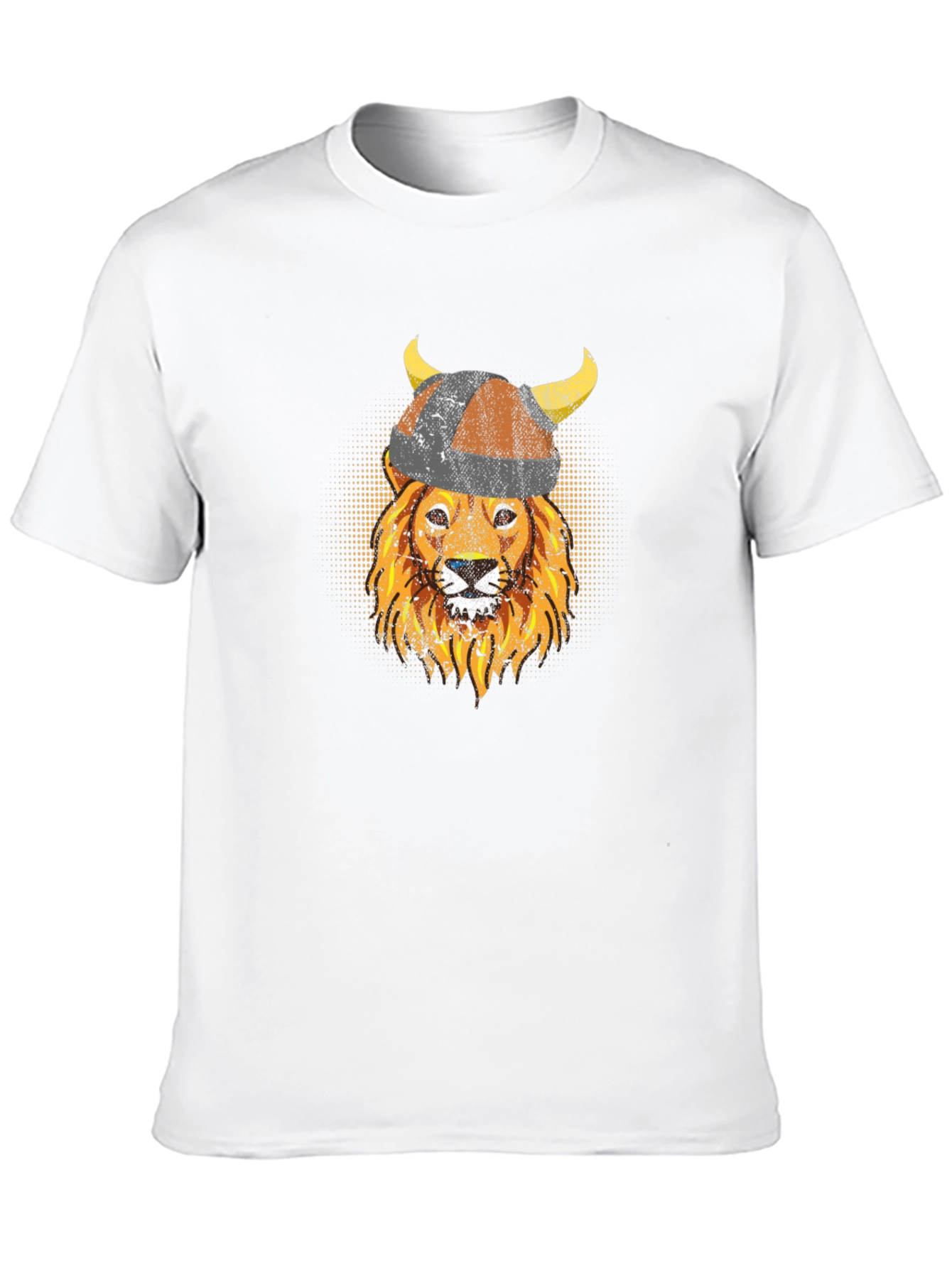 Viking Lion Graphic Tee - Black