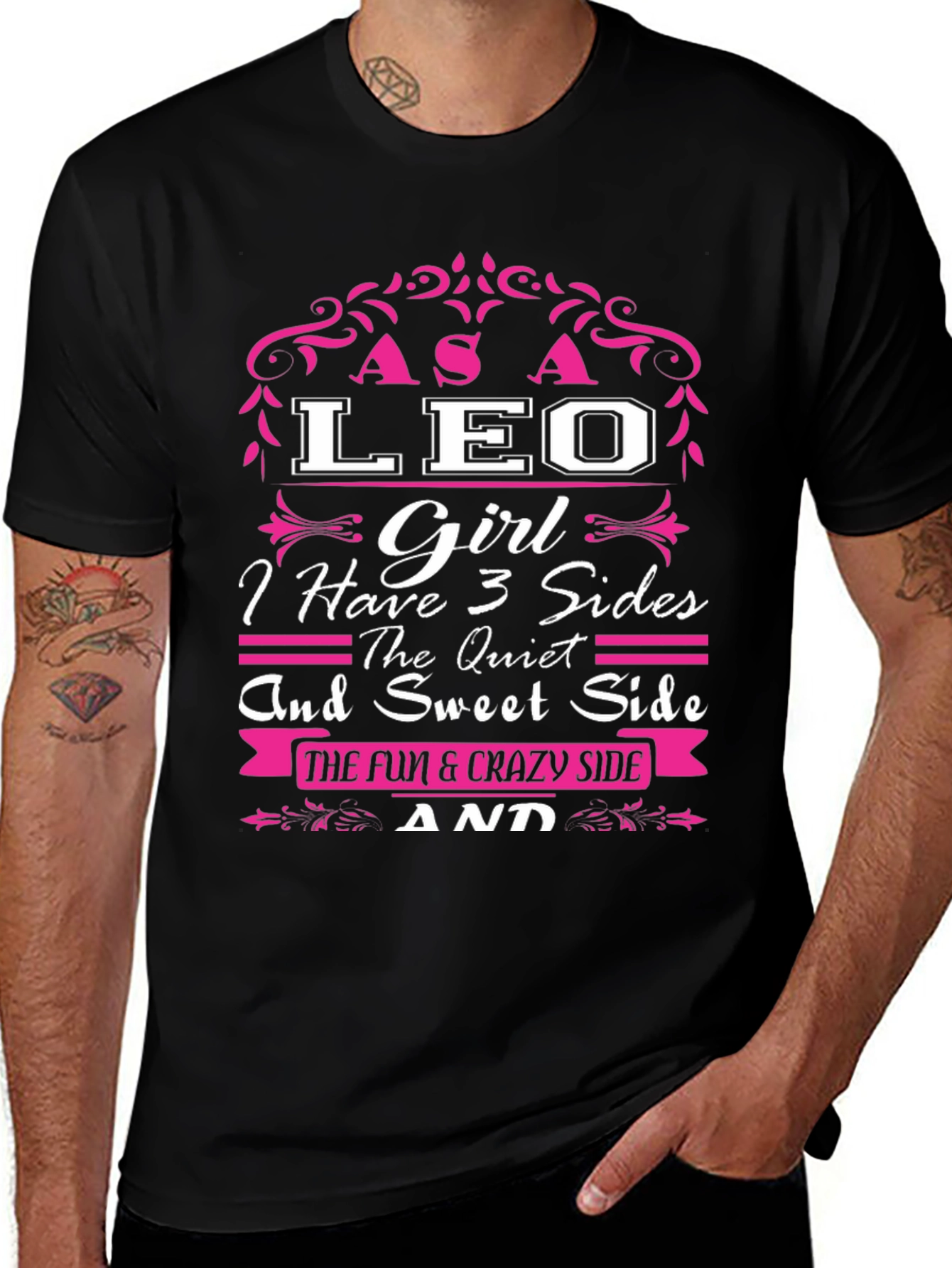 As A LEO Girl T-Shirt