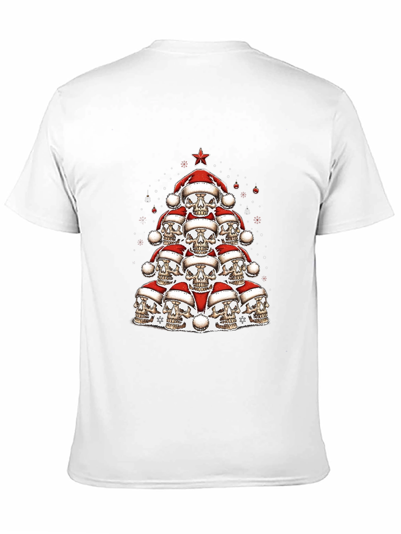 Skull Christmas Tree T-Shirt