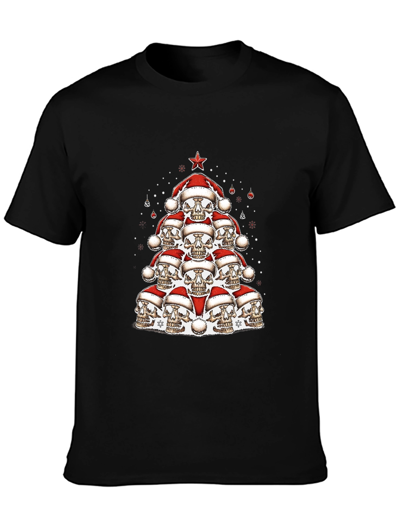 Skull Christmas Tree T-Shirt