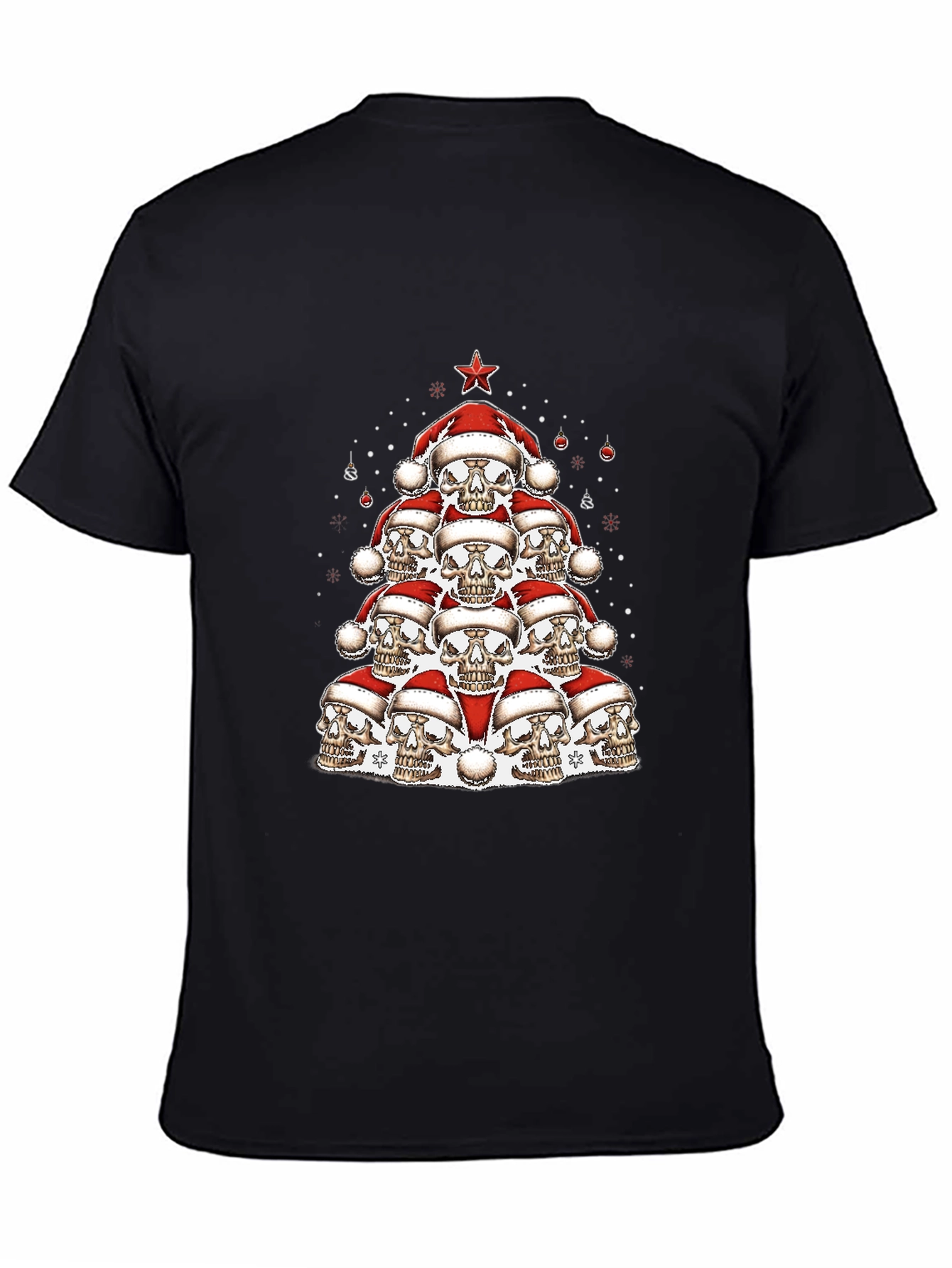 Skull Christmas Tree T-Shirt