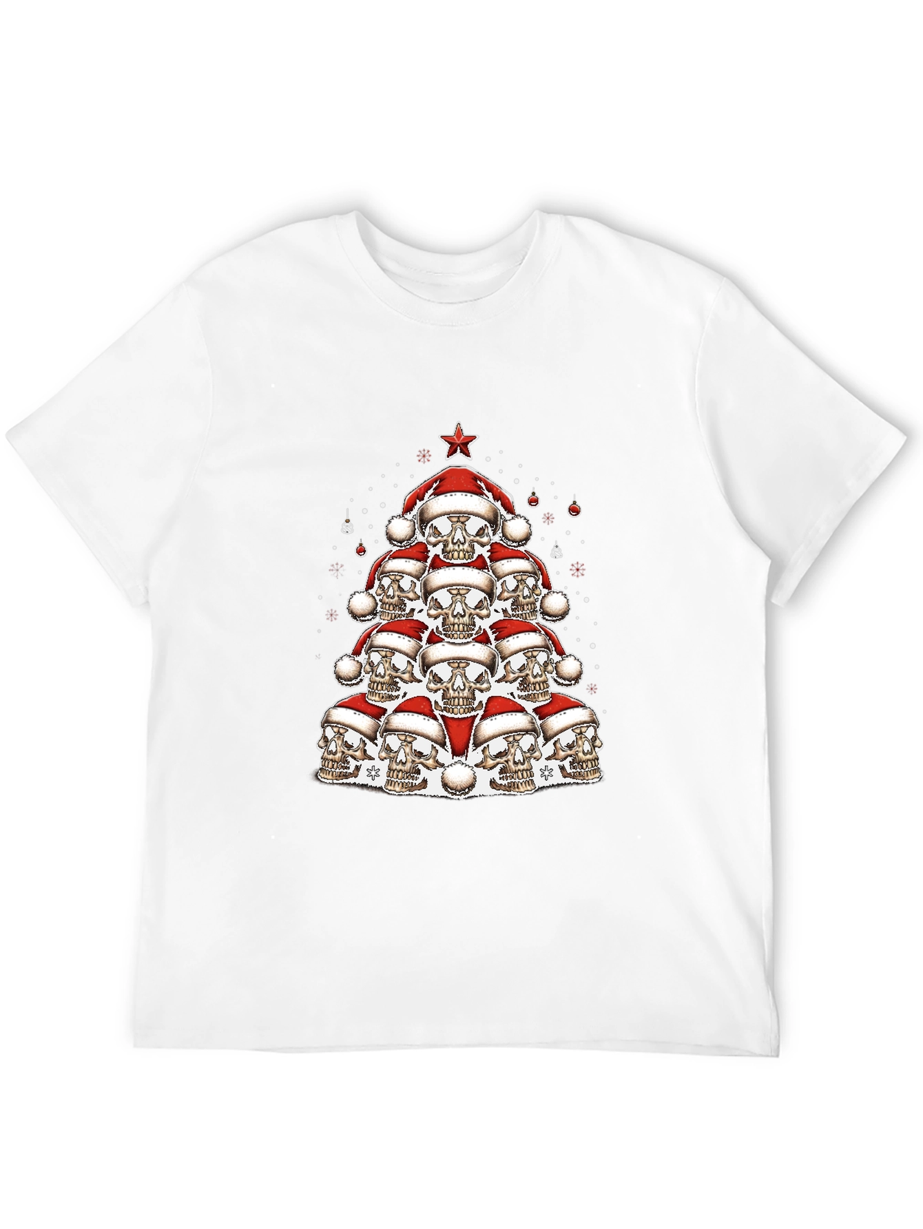 Skull Christmas Tree T-Shirt