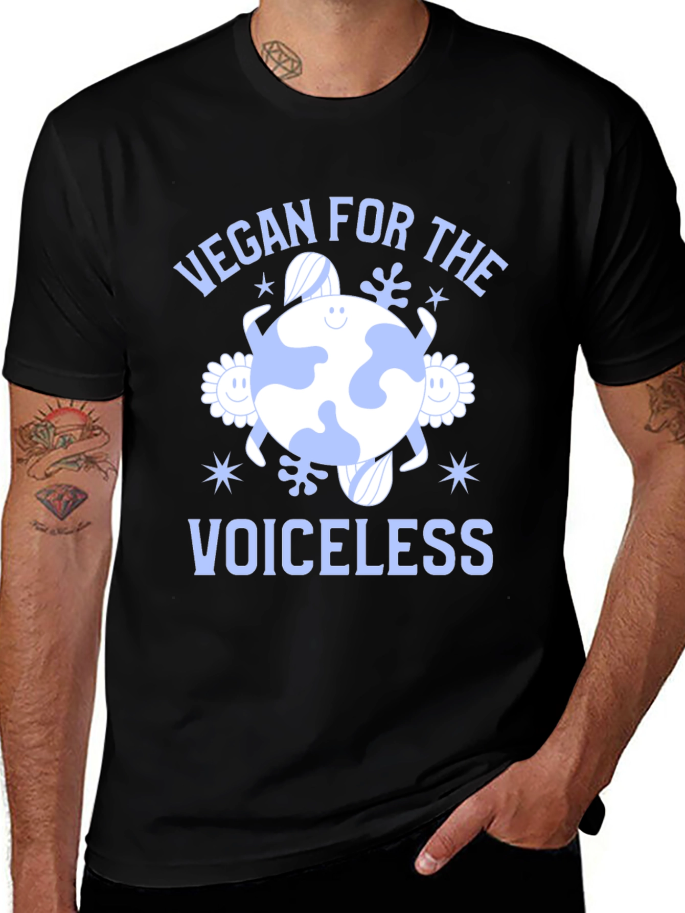 Vegan For The Voiceless Graphic Tee