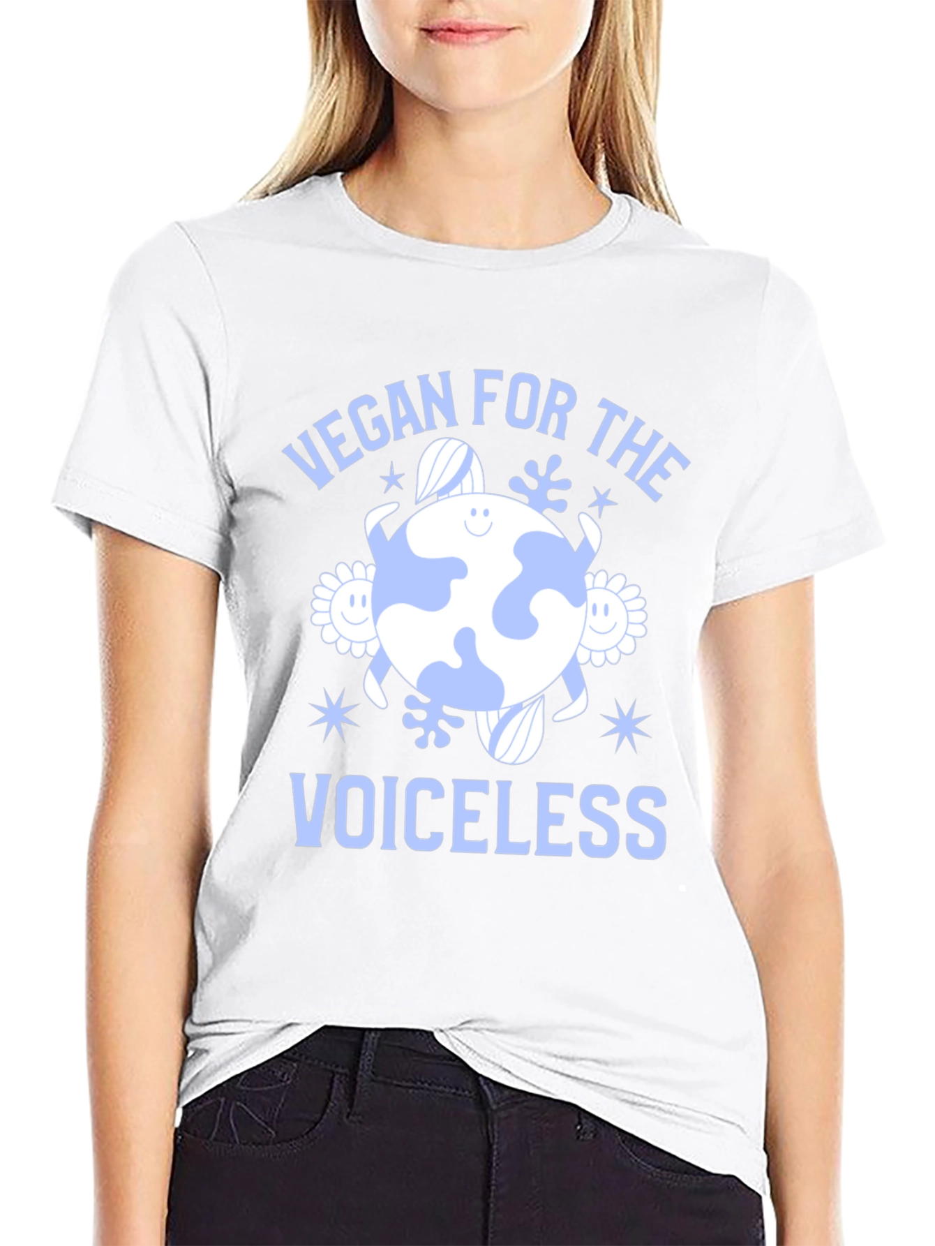 Vegan For The Voiceless Graphic Tee