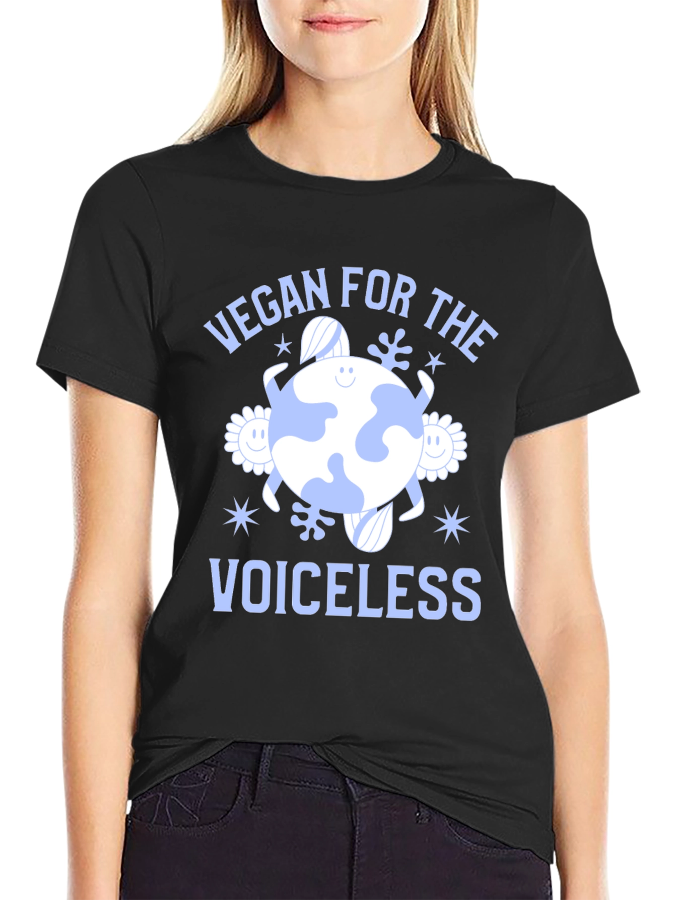 Vegan For The Voiceless Graphic Tee