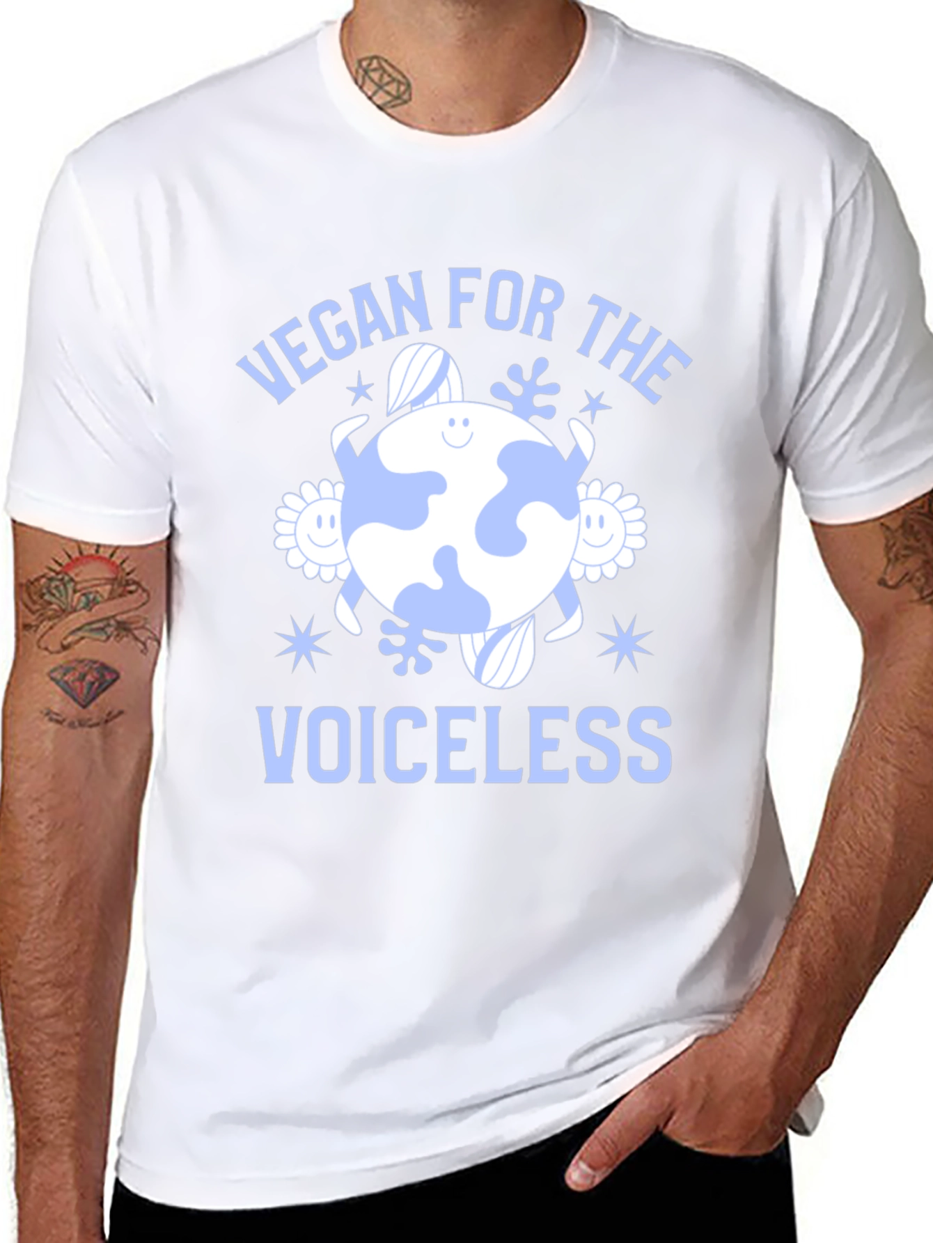 Vegan For The Voiceless Graphic Tee