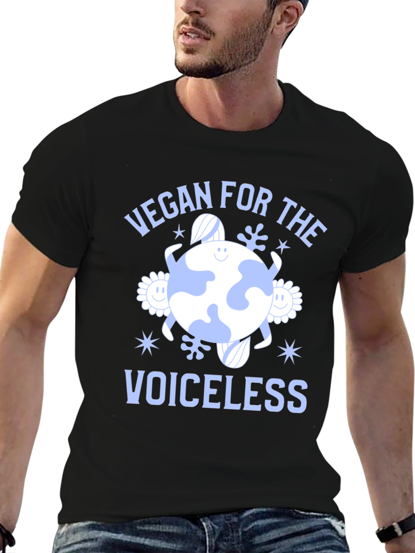 Vegan For The Voiceless Graphic Tee