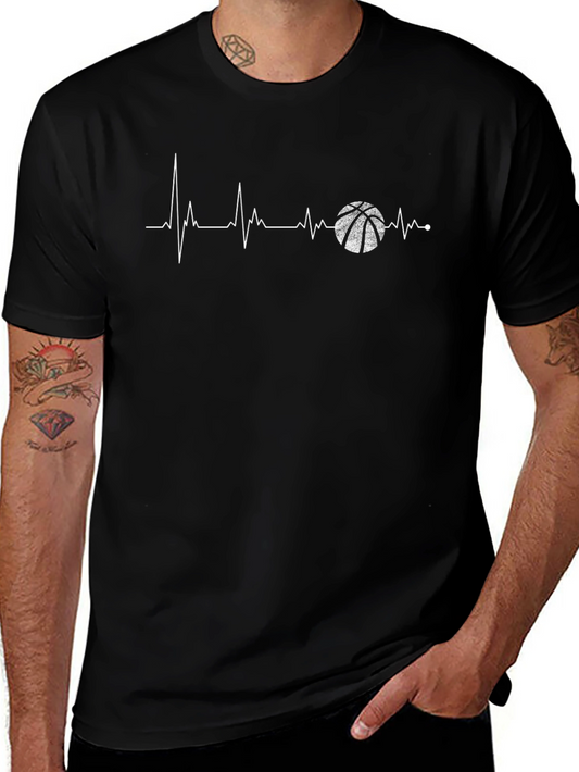 Basketball Heartbeat T-Shirt