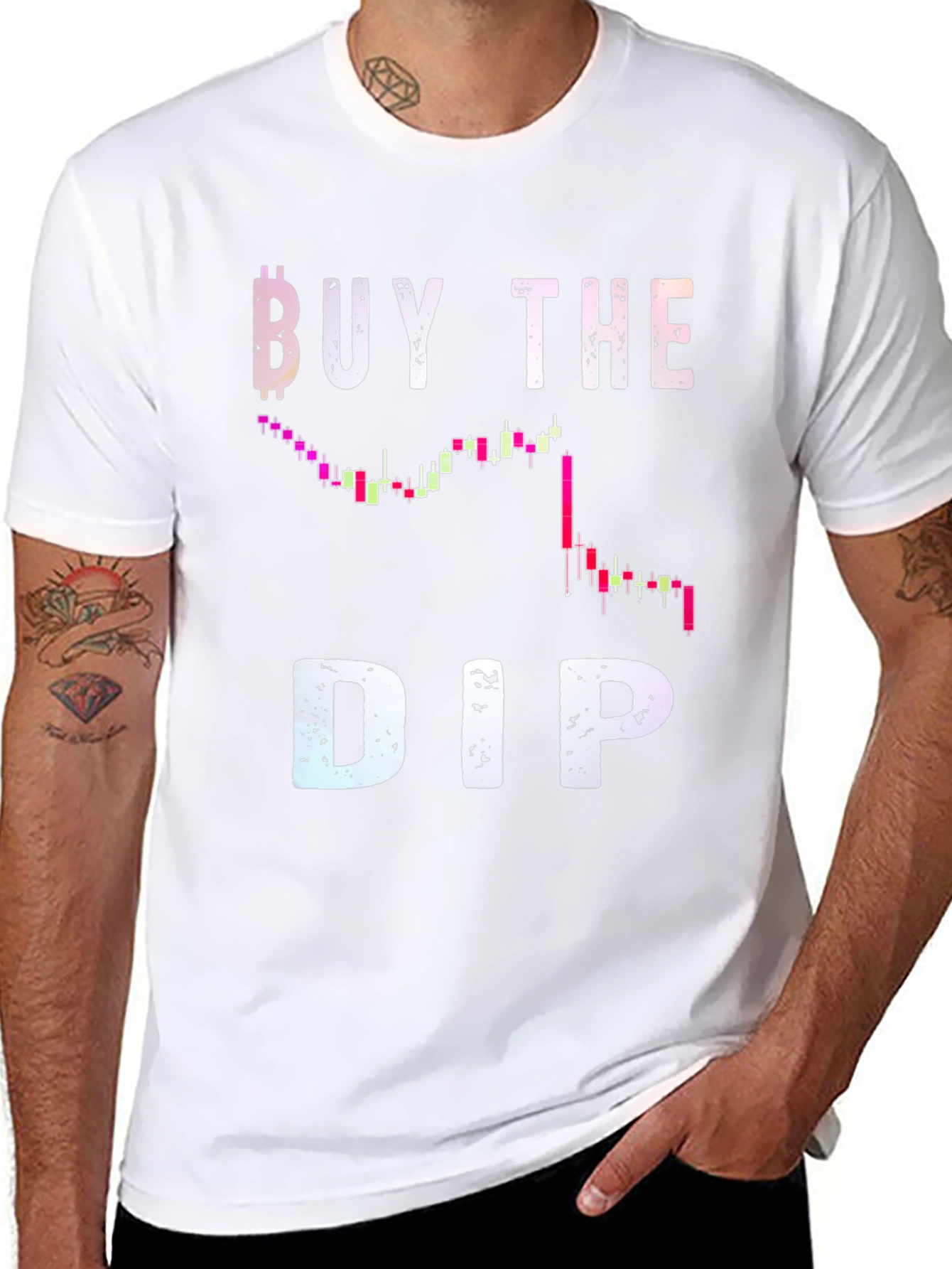 Buy the Dip Crypto Trader T-Shirt