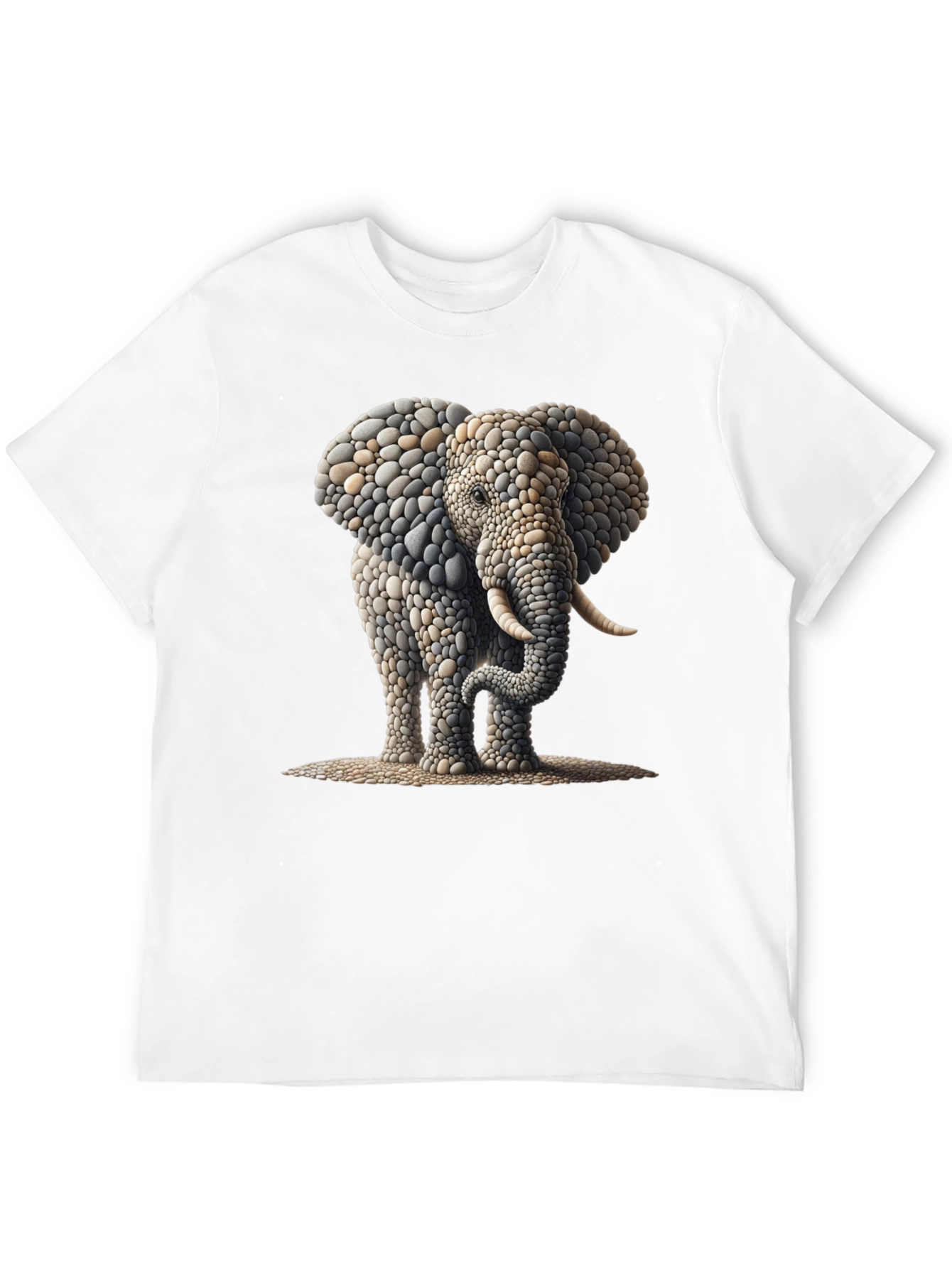 Stone Elephant Graphic Tee - Unique Design